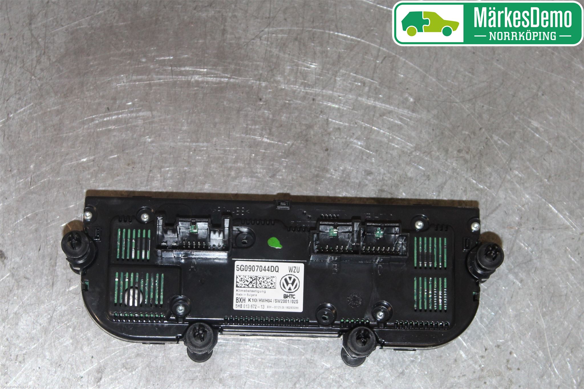 Volkswagen VW PASSAT 15-19 Varmeapparat Panel(Regulering)