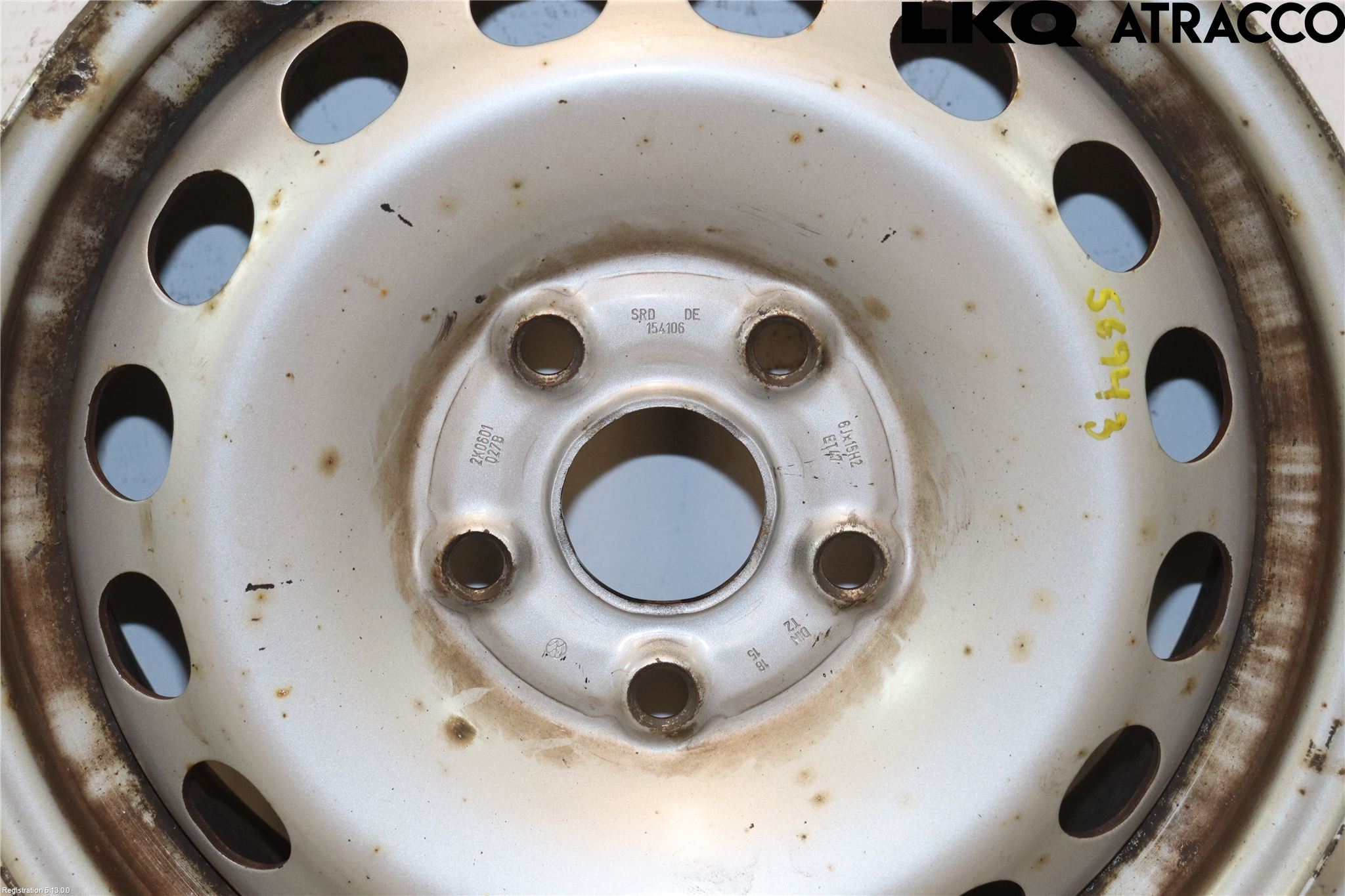Volkswagen VW CADDY 16-20 Felg Stål