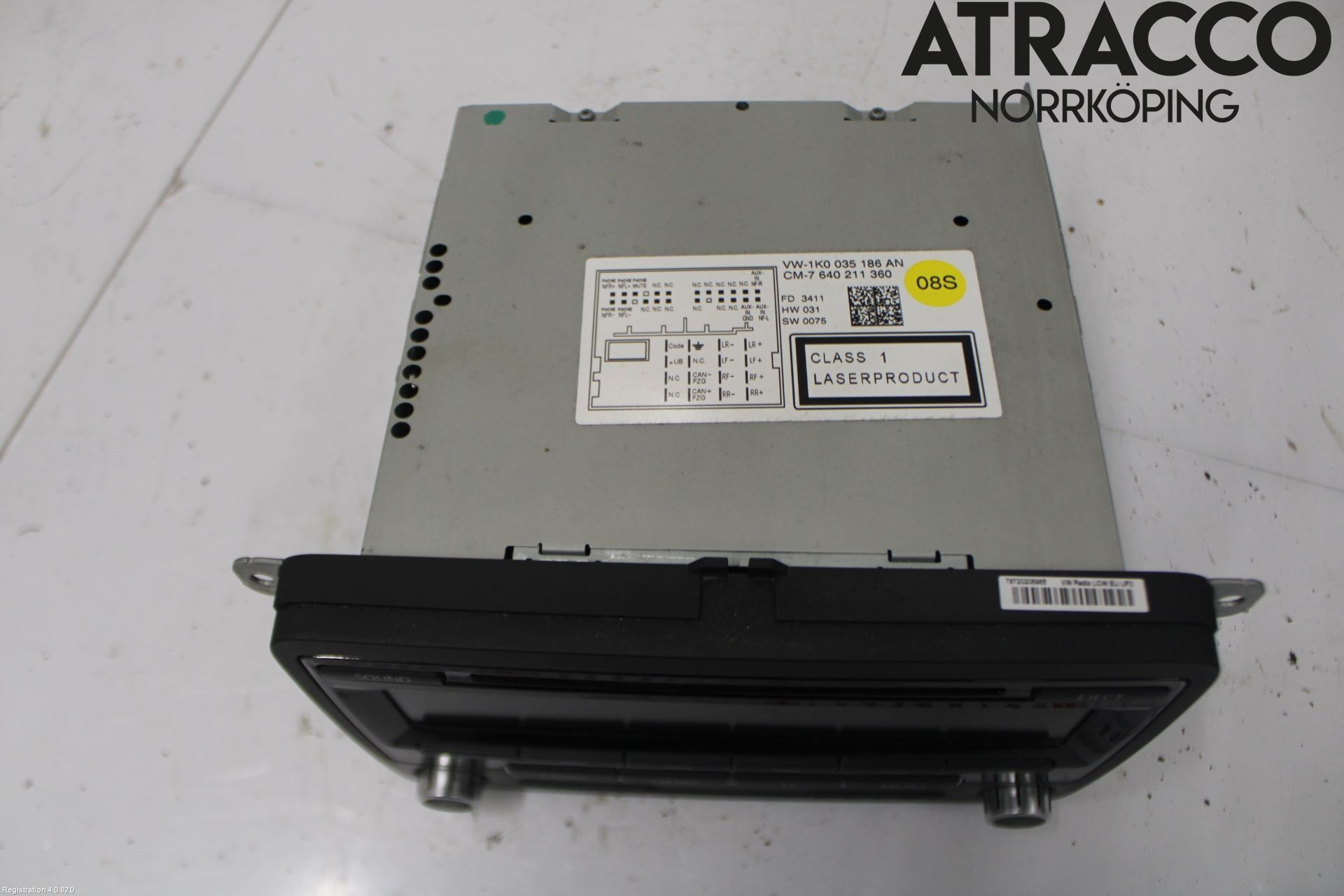 Volkswagen VW CADDY 11-15 Stereo Radio Med Cd