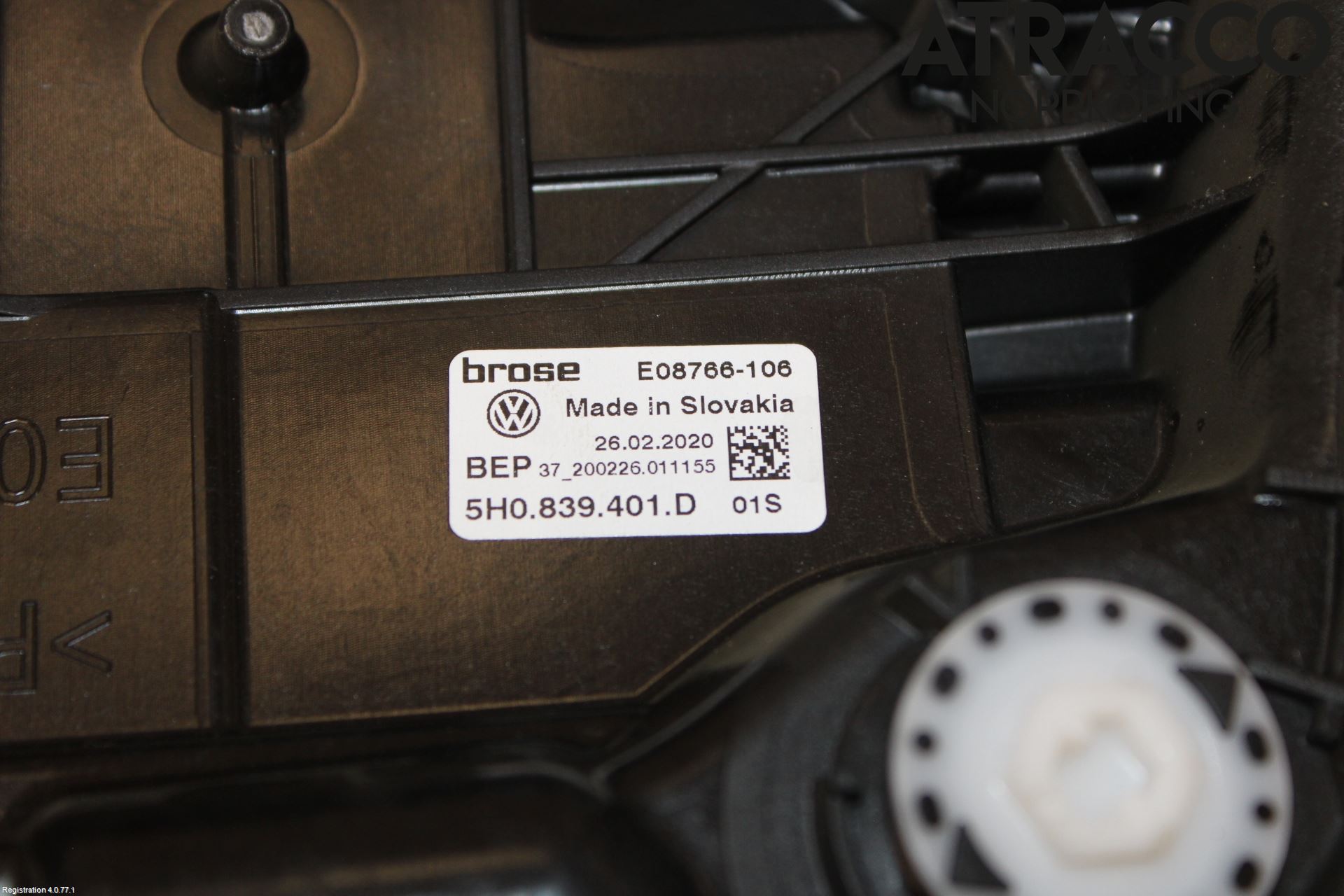 Volkswagen VW GOLF / E-GOLF VIII 20- Vindusheis El Komp
