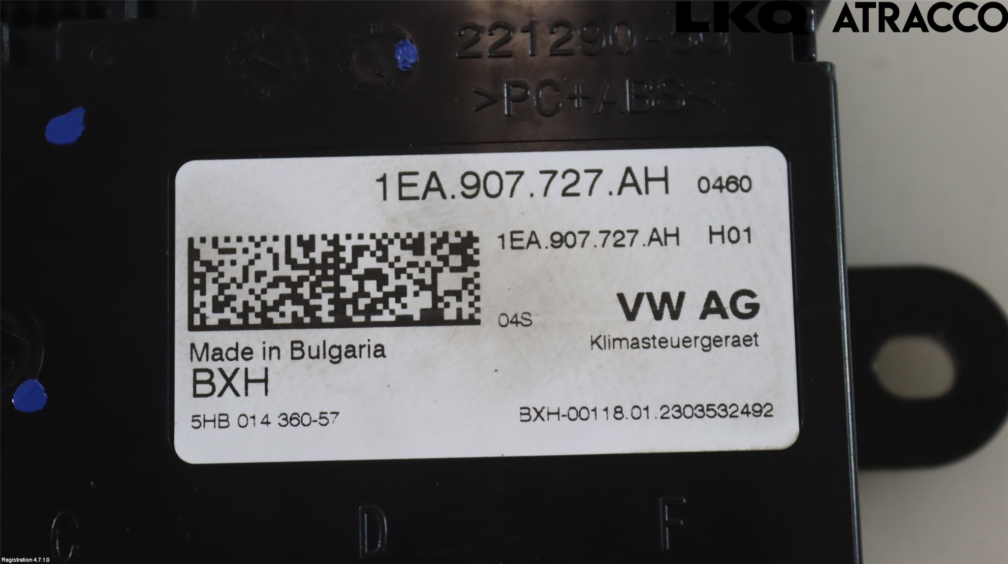 Audi Q4 E-TRON FZ 22- Styreenhet Klima