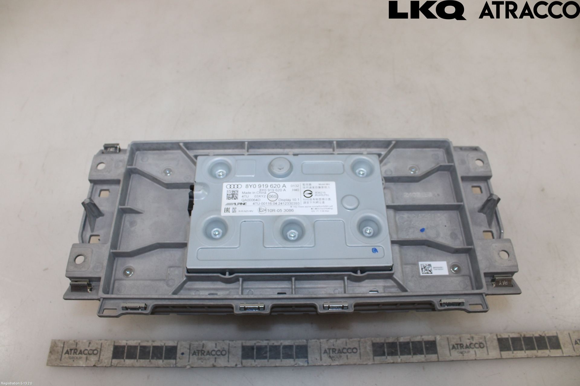 Audi A3/S3 8Y 21- Instr Skjerm Dvd-Gps-Ac-Tlf