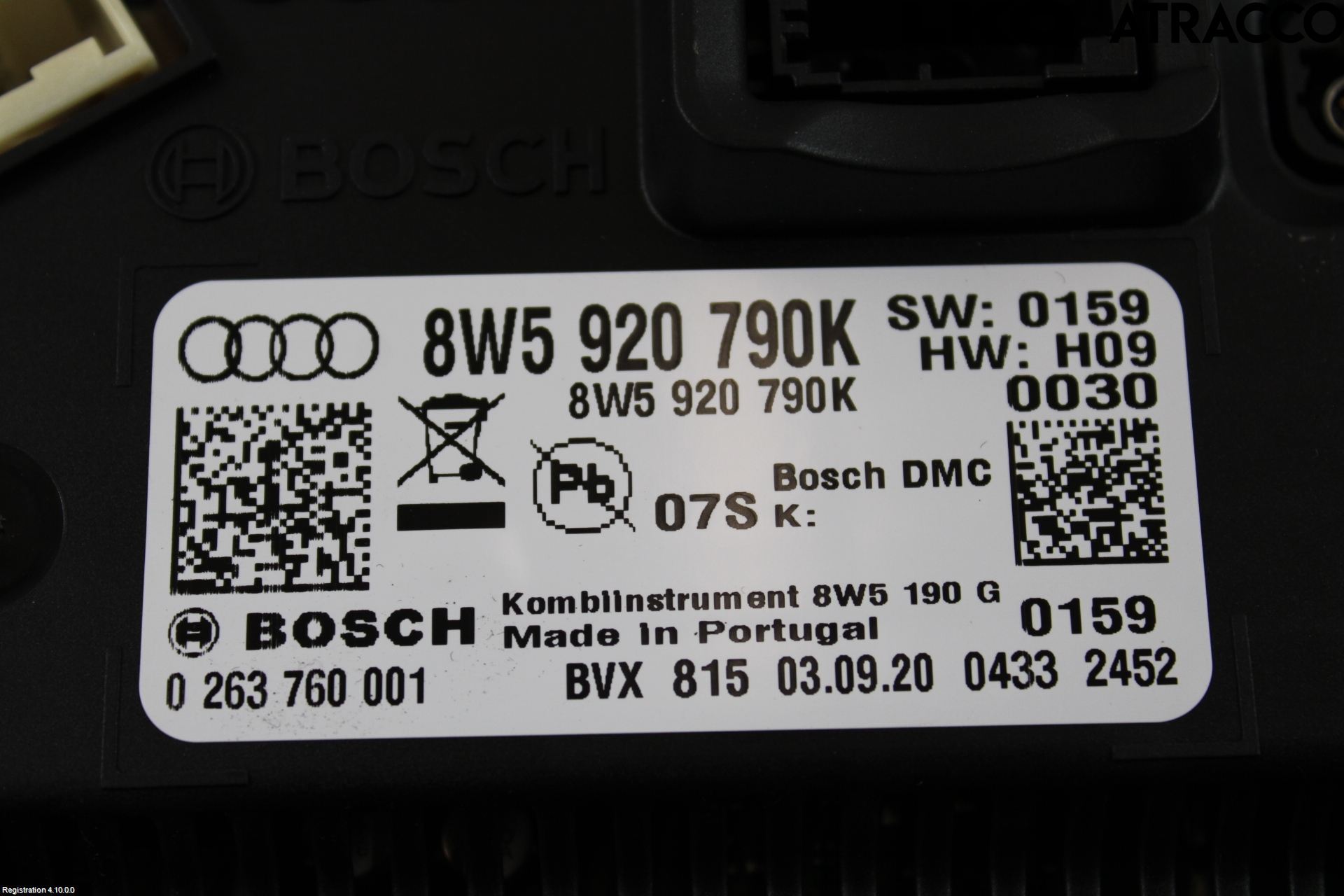 Audi A5 17- Instr Kombinert