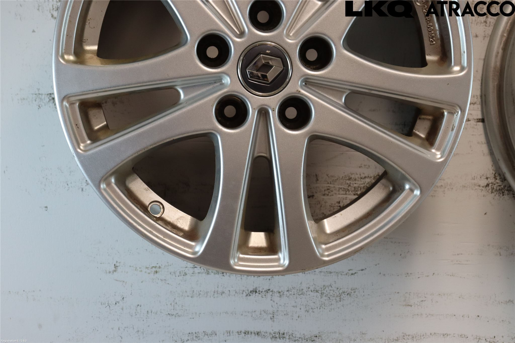Renault MEGANE III 09-15 Felg Aluminium Sett 4Stk