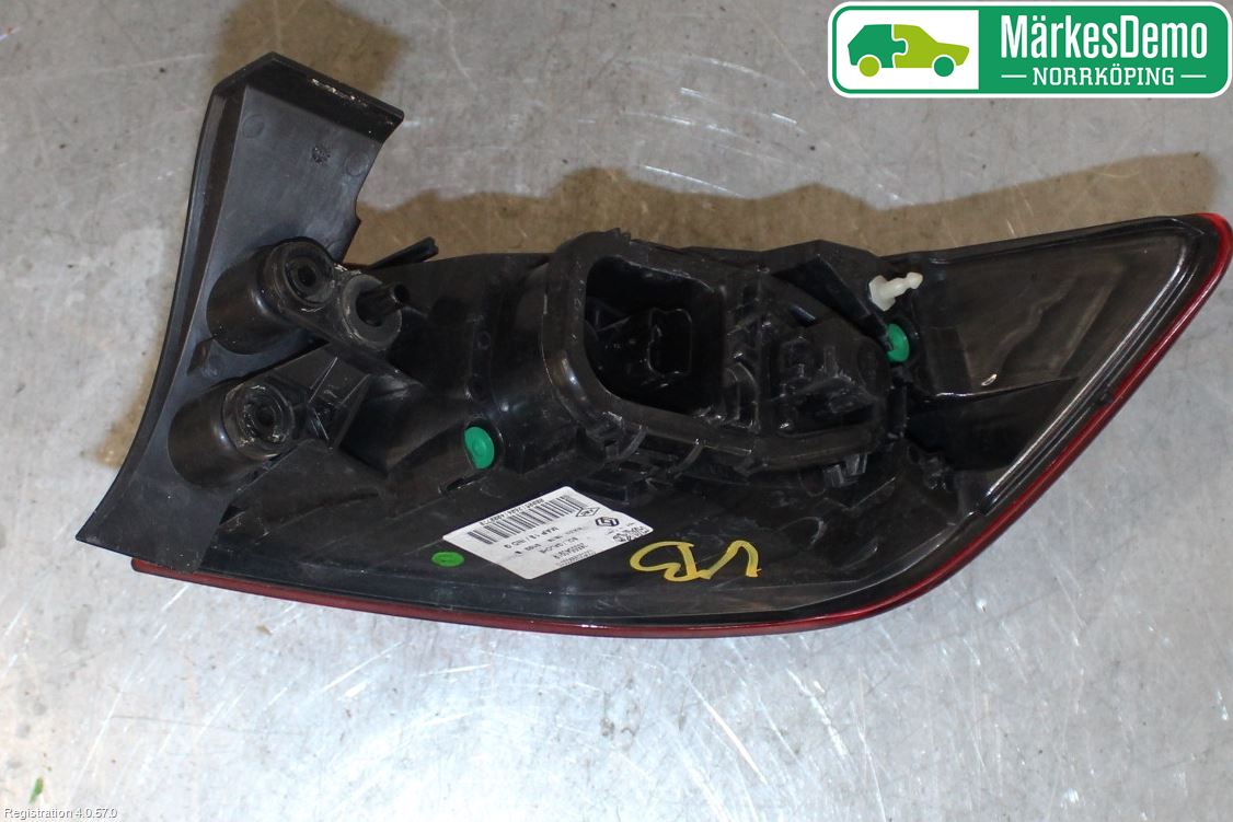 Renault CLIO IV 12-16 Baklykt Venstre