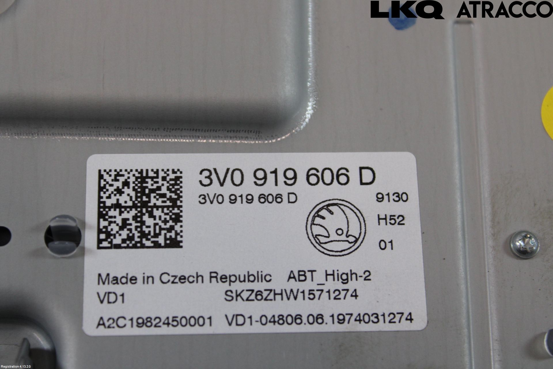 Skoda SUPERB 16-24 Multifunktionsdisplay