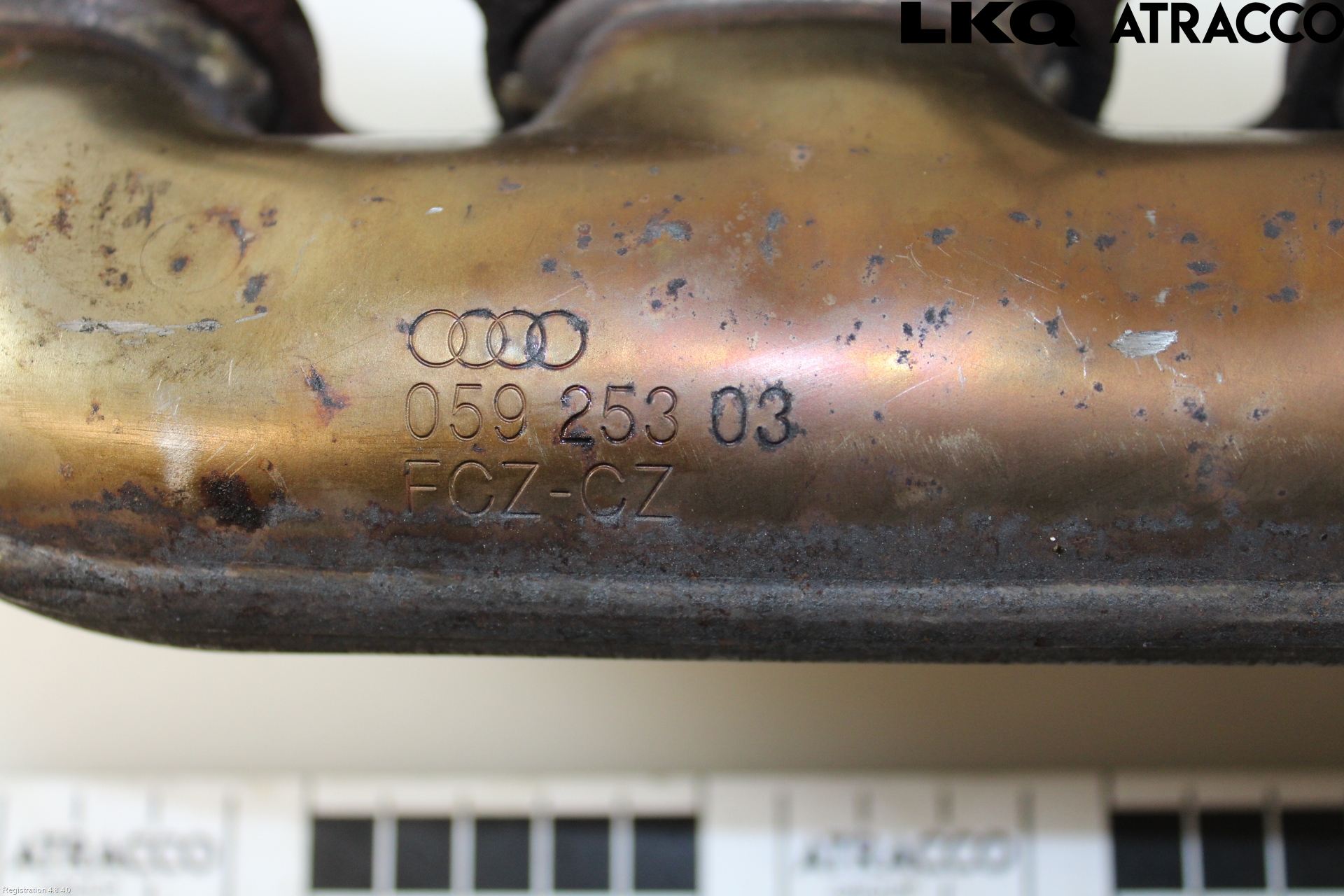 Audi A8/S8 4H 10-17 Eksosmanifold