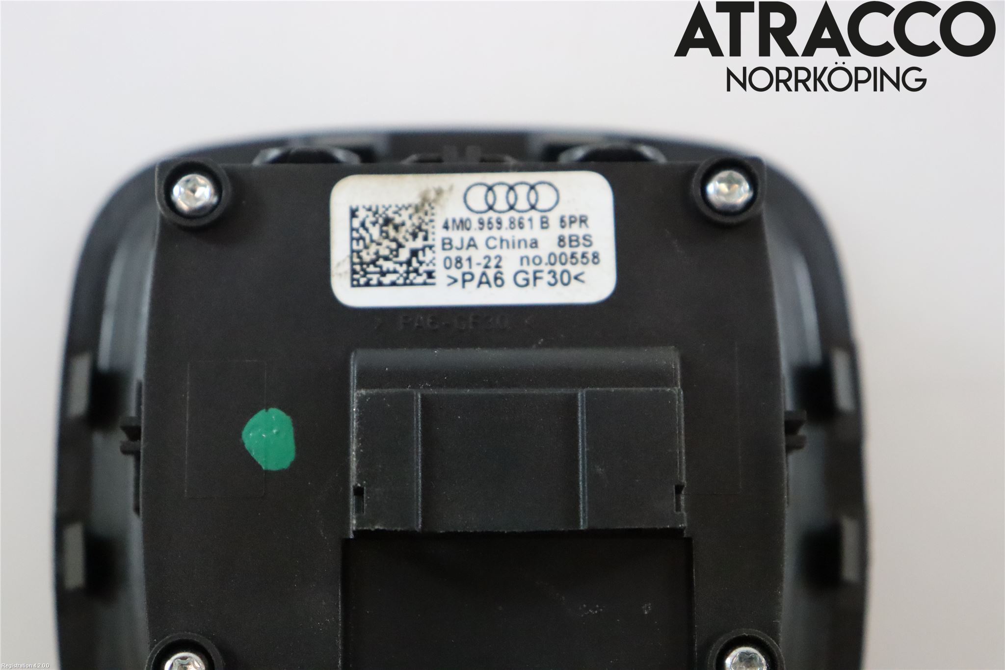 Audi Q7/SQ7 Bryter Sete Regulering