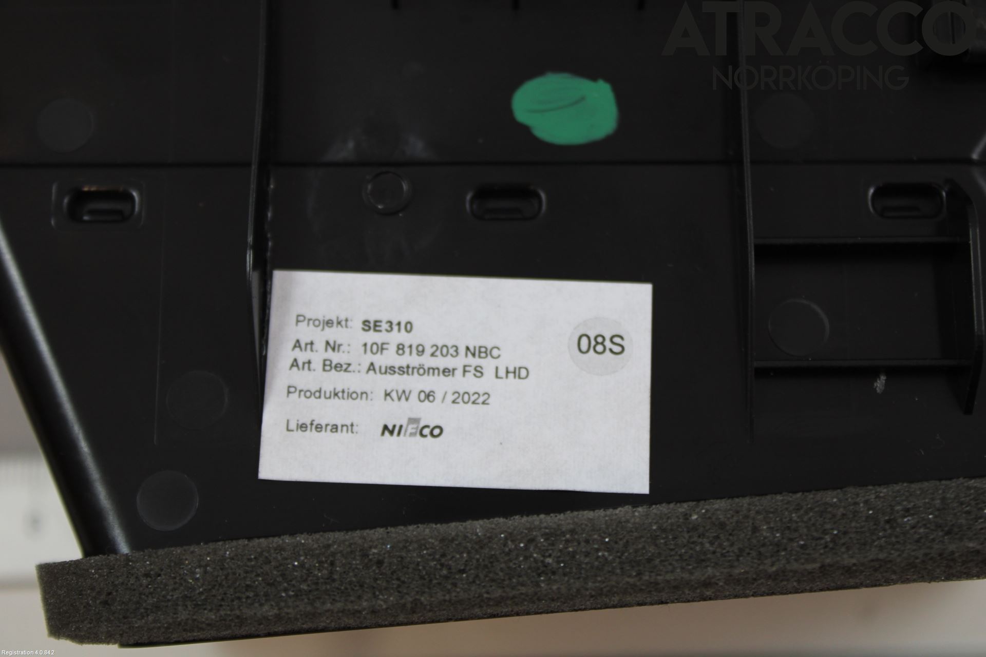 Cupra BORN 22- Dashbord Kanal - Dyse