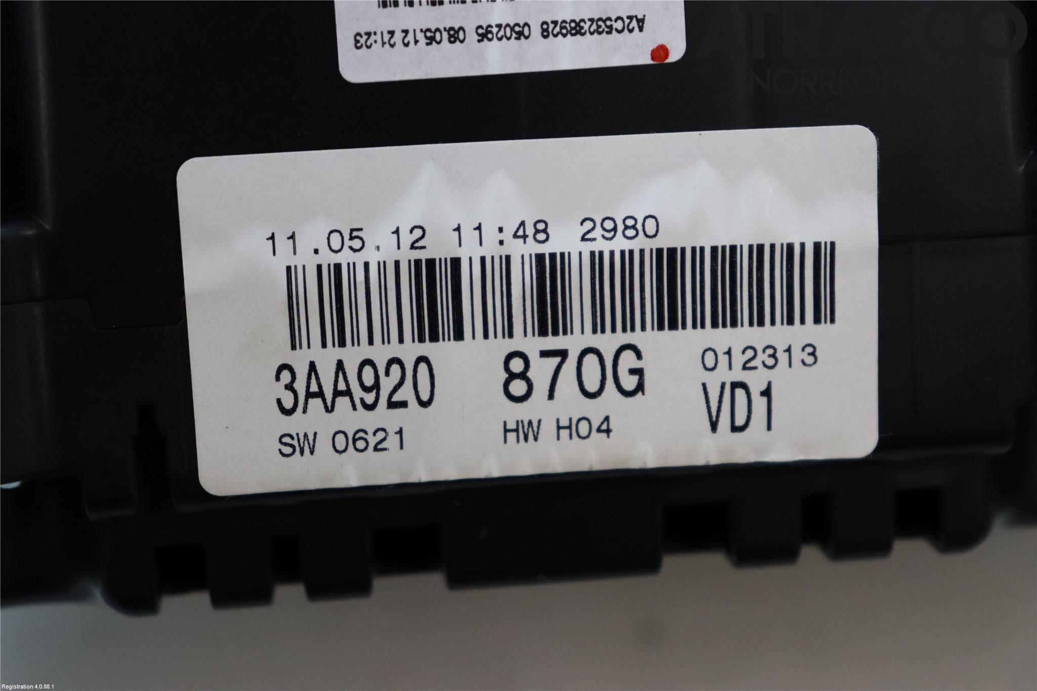 Volkswagen VW PASSAT 11-14 Instr Kombinert