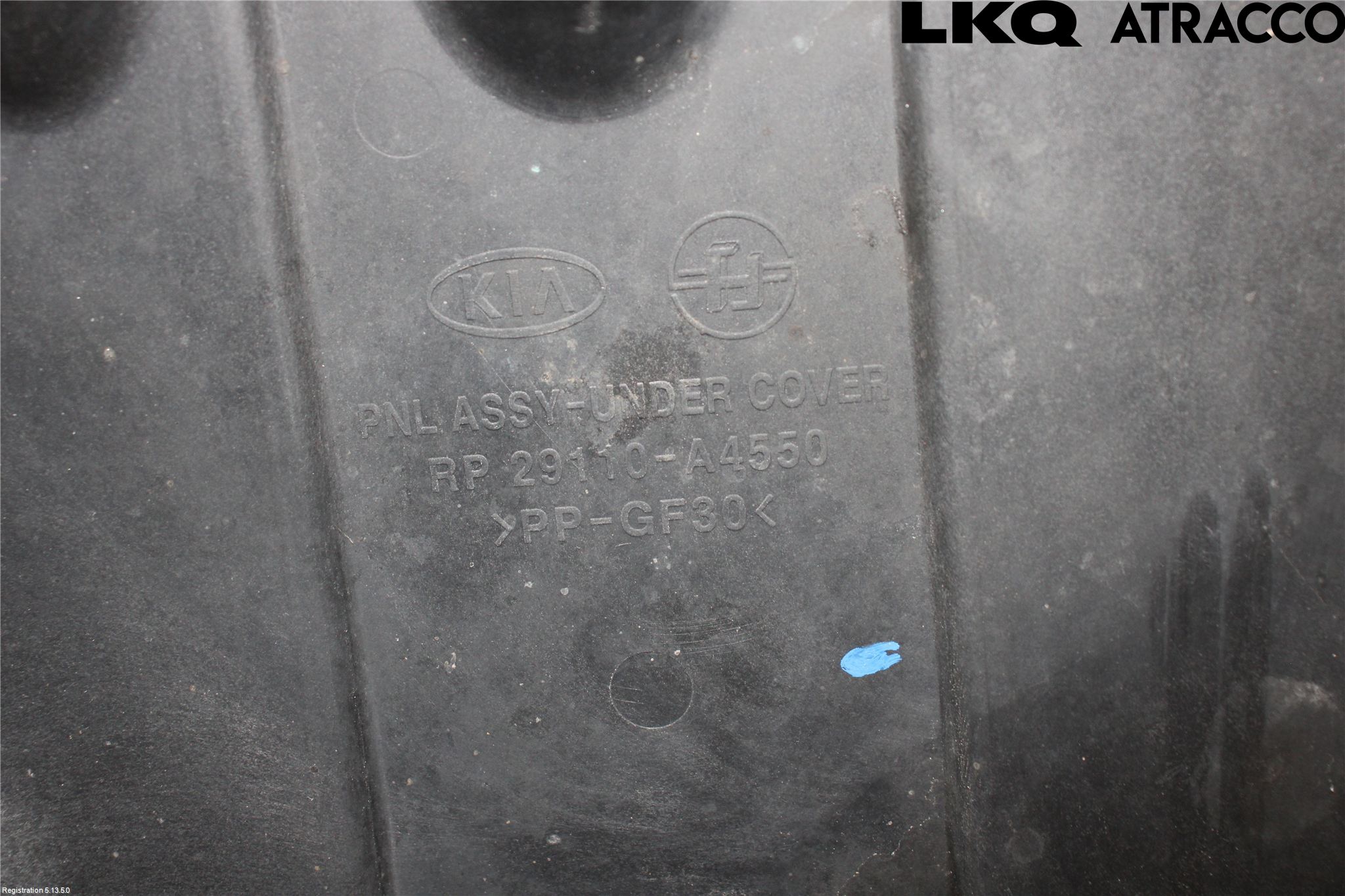 Kia CARENS III 13-19 Bunnplate U Motor-Gear-Dørk