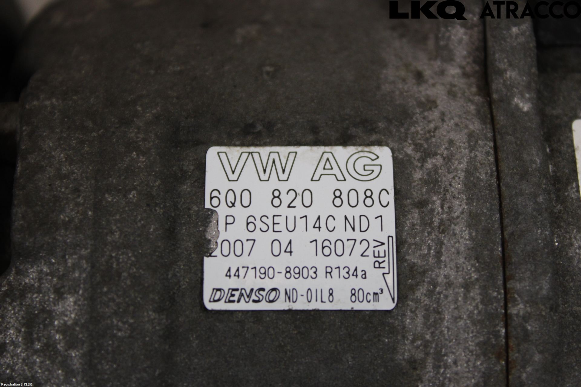 Seat IBIZA III 06-08 Varme Ac Kompressor