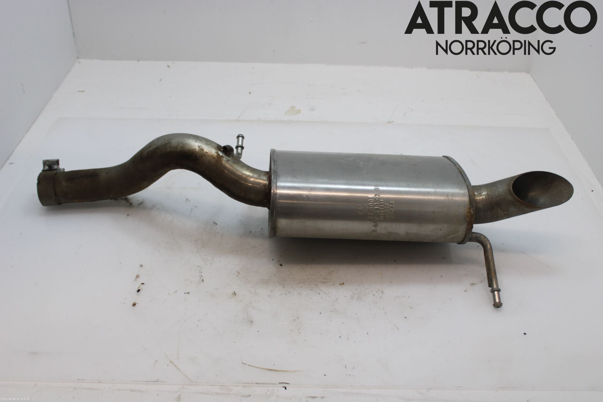 Mercedes-Benz MB VITO/V-KLASS (W640,W447,W448) 14- Eksos Bakre Potte