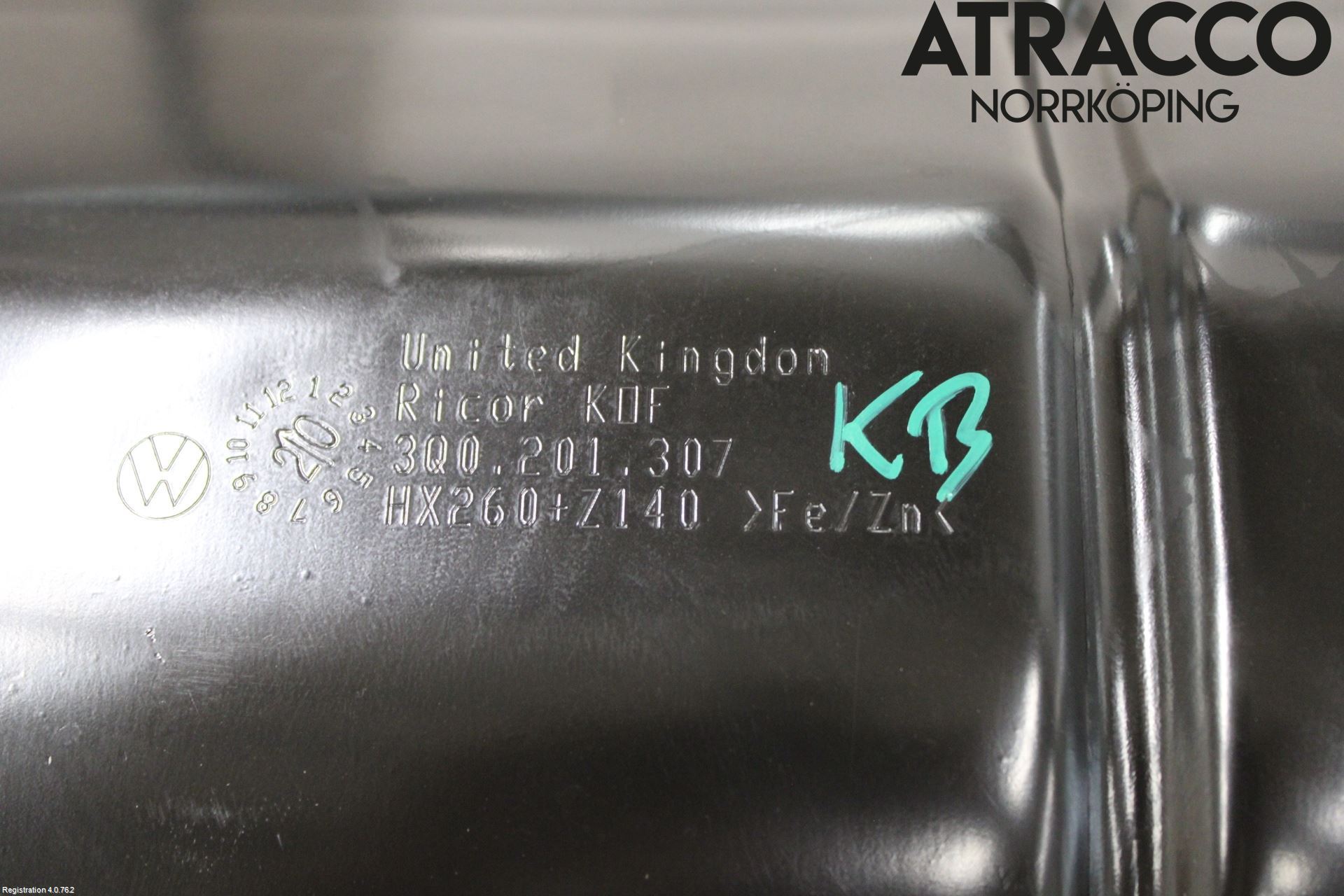 Volkswagen VW ARTEON 17- Drivstoff Tank Beskytelsesplat