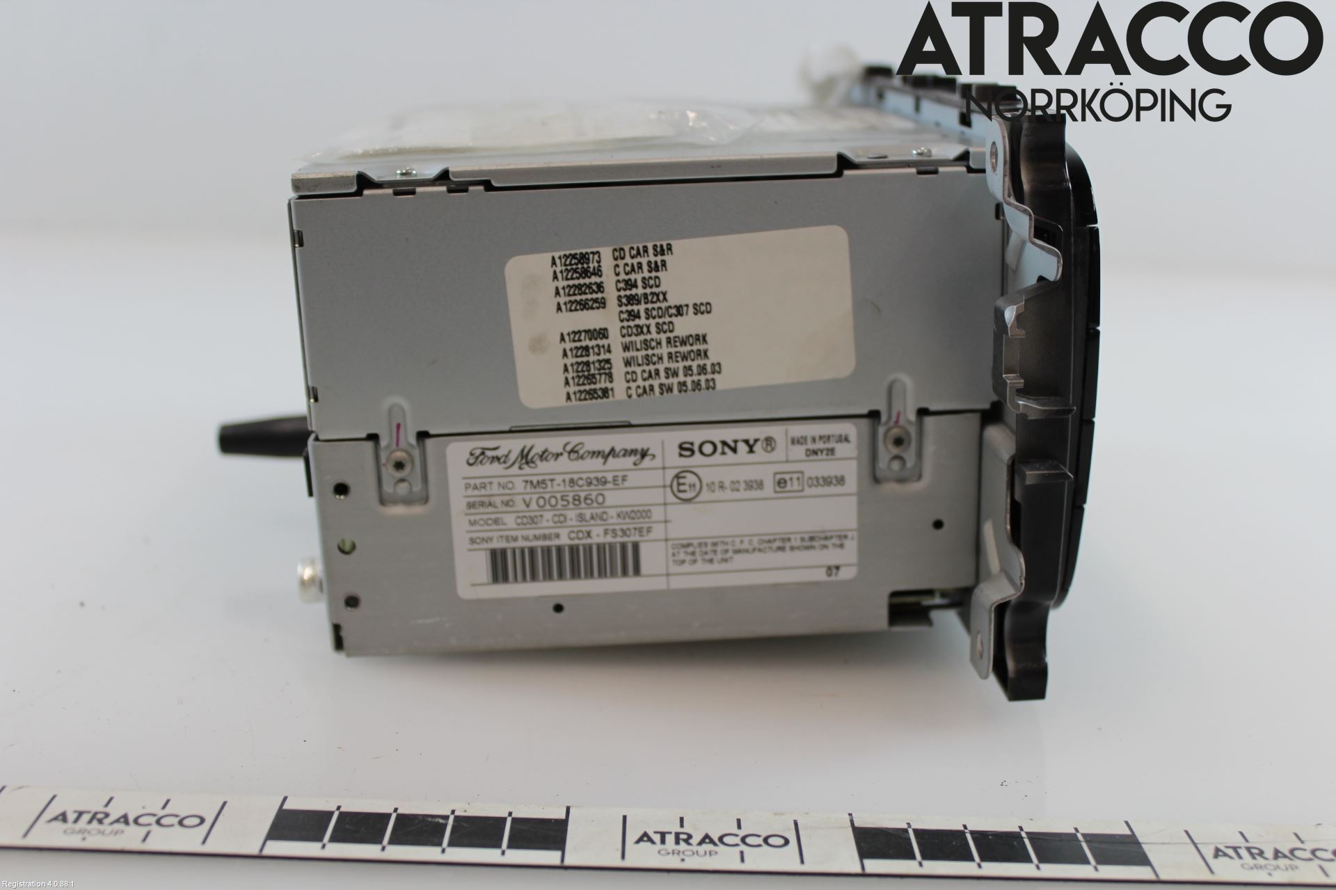 Ford FOCUS 08-11 Stereo Radio Med Cd
