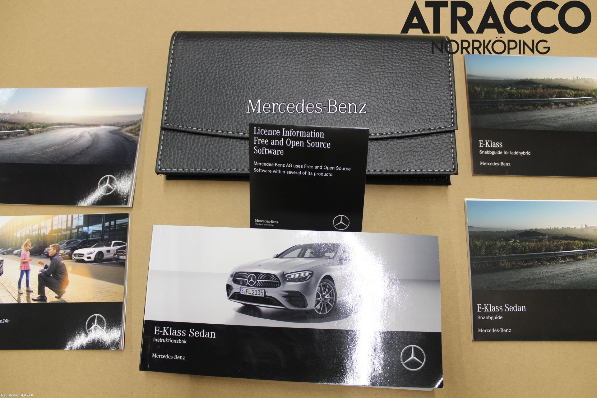 Mercedes-Benz MB E-KLASS (W213) 16-23 Instruksjonsbok