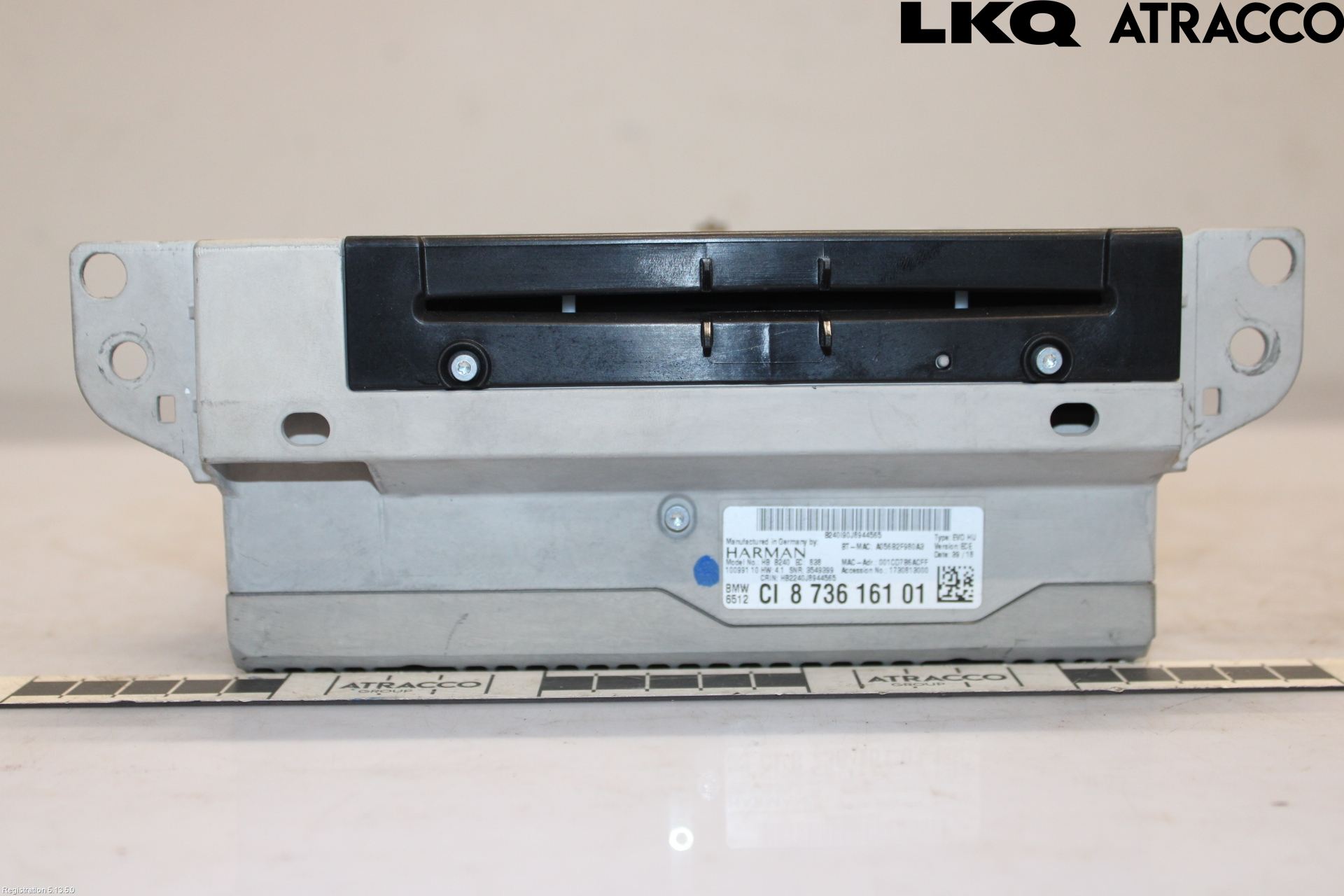 BMW 3 F30/F31/F80 12-19 Stereo Radio Med Cd