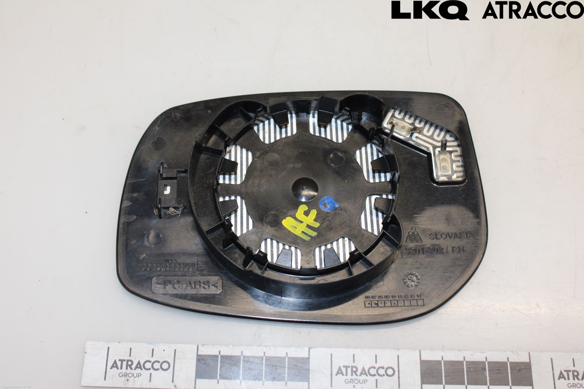 Toyota AURIS 10-12 Speil Glass H