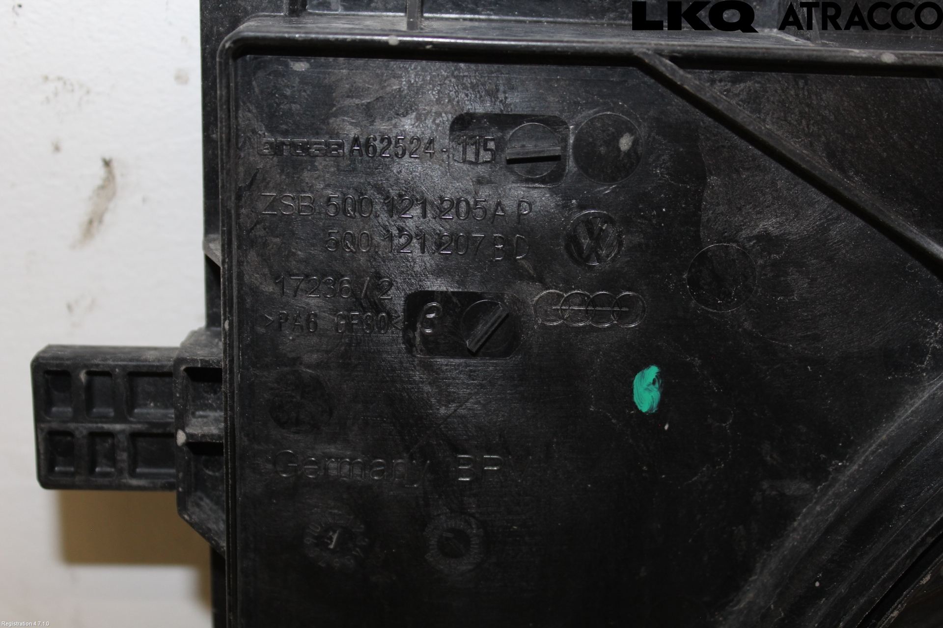 Volkswagen VW PASSAT 15-19 Kjølevifte Elektrisk