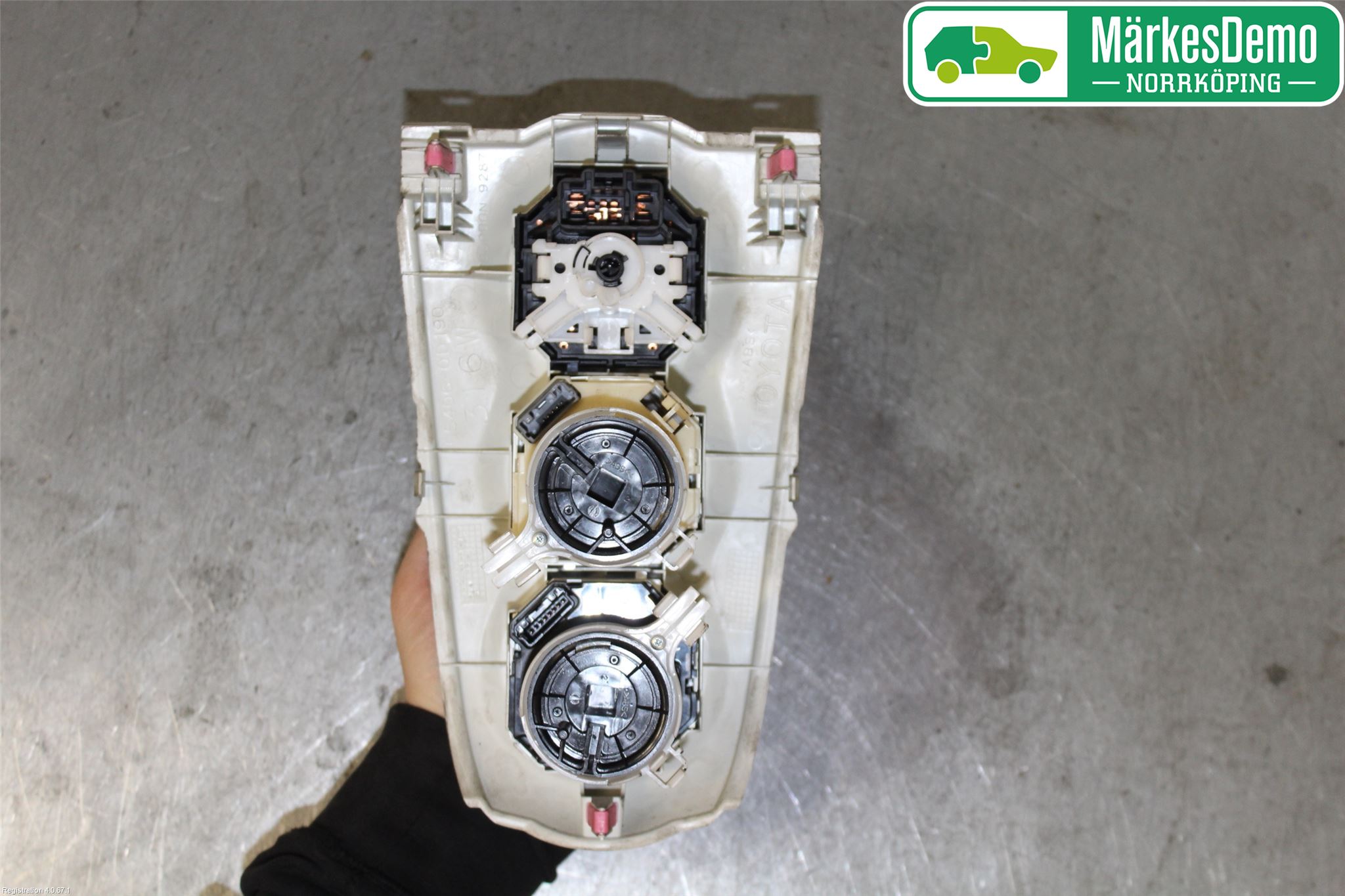 Toyota YARIS XP90 06-11 Varmeapparat Panel(Regulering)