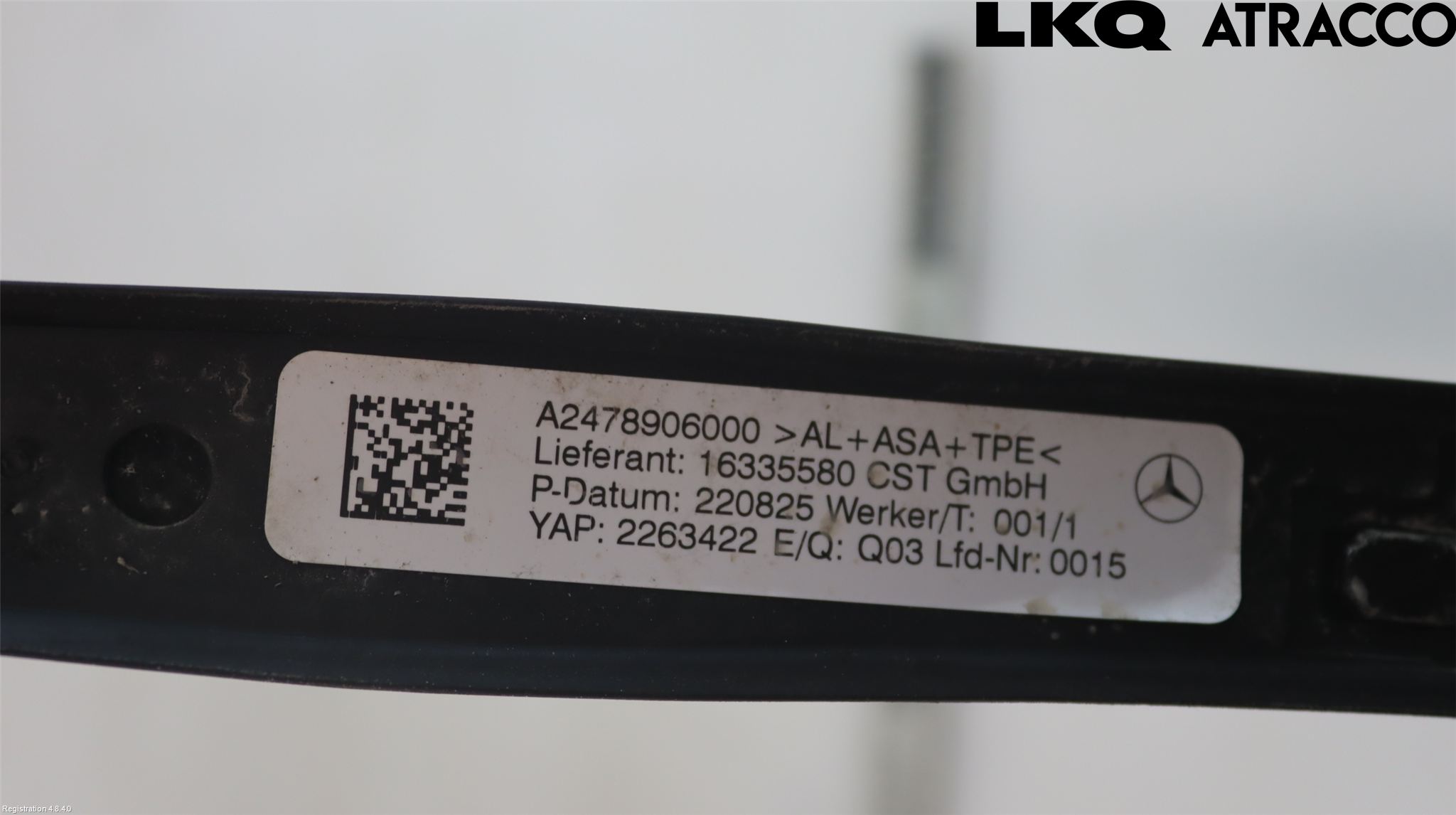 Mercedes-Benz MB EQB (X243) 22- Takrails - Stativ