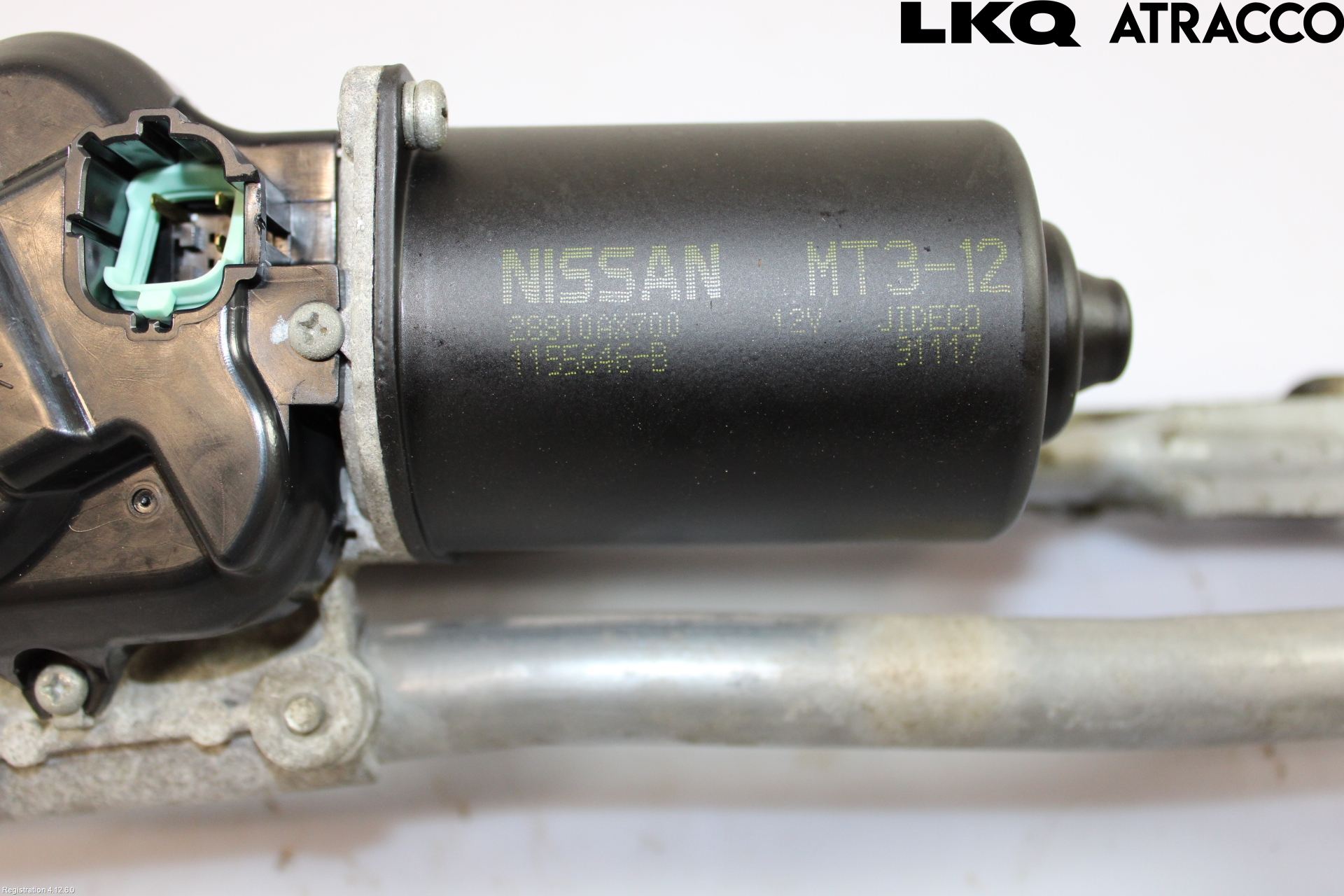 Nissan MICRA 08-10 Viskeroverføring Frontrute