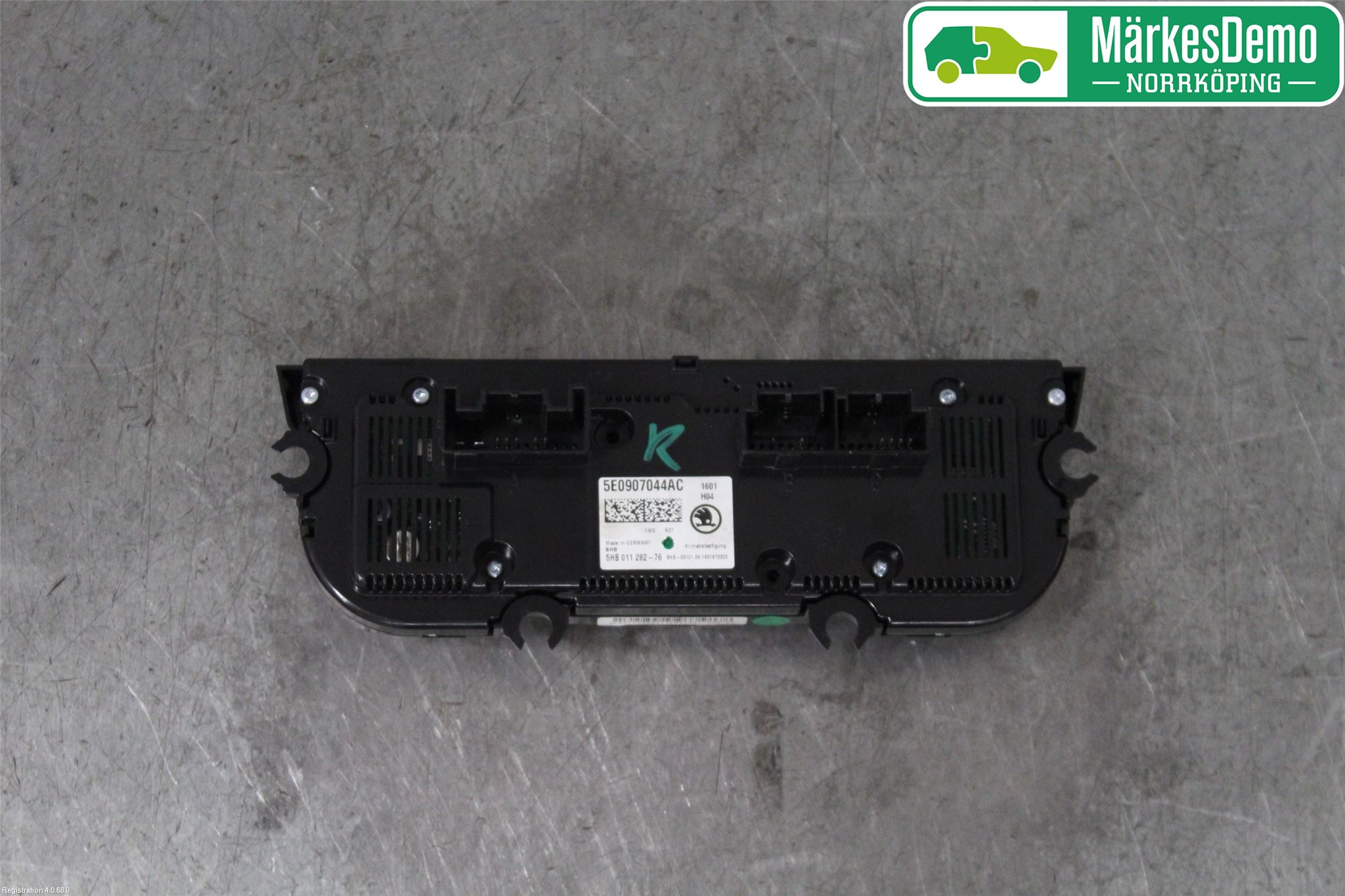 Skoda OCTAVIA (5E) 13-20 Varmeapparat Panel(Regulering)