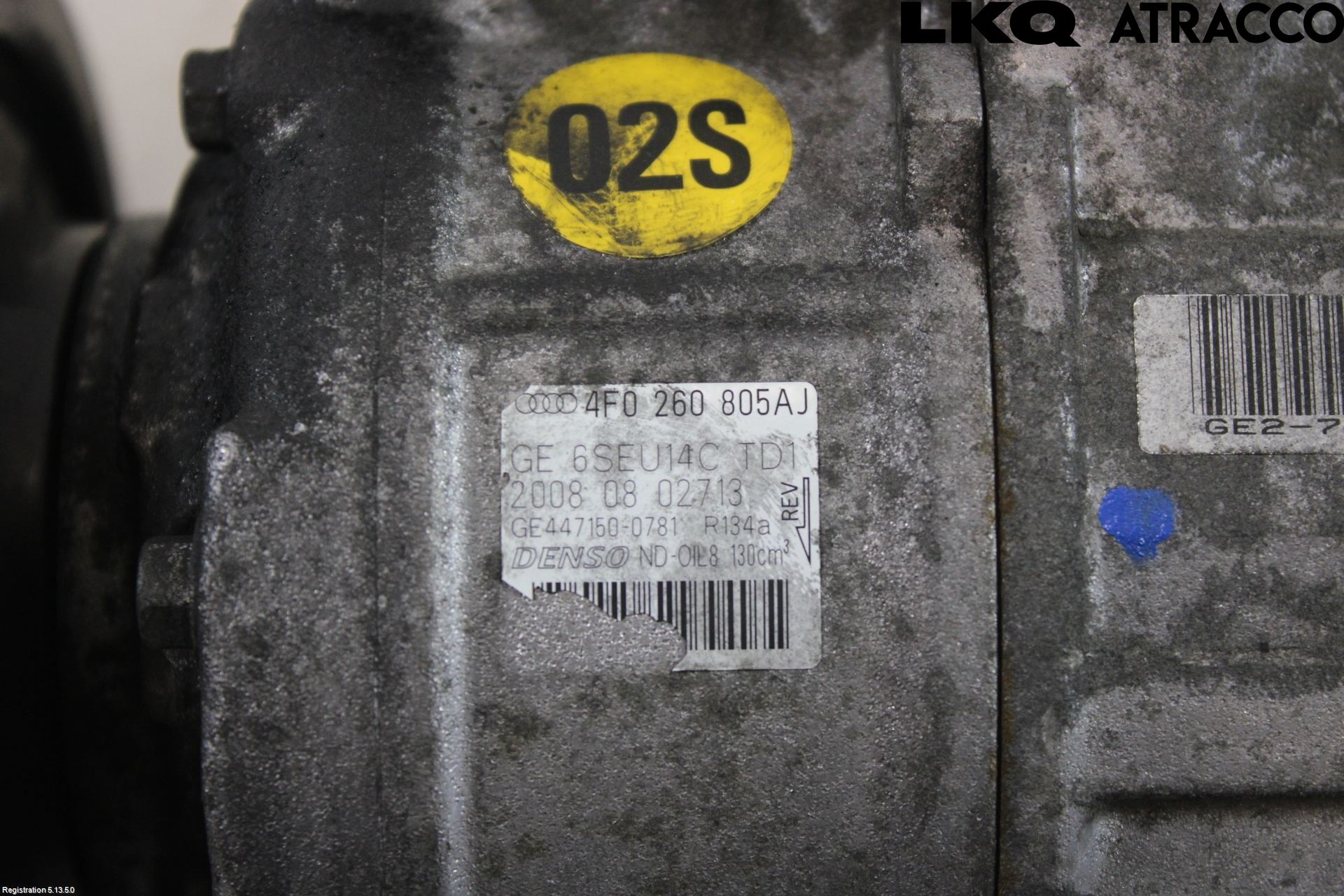 Audi A6/S6     05-11 Varme Ac Kompressor