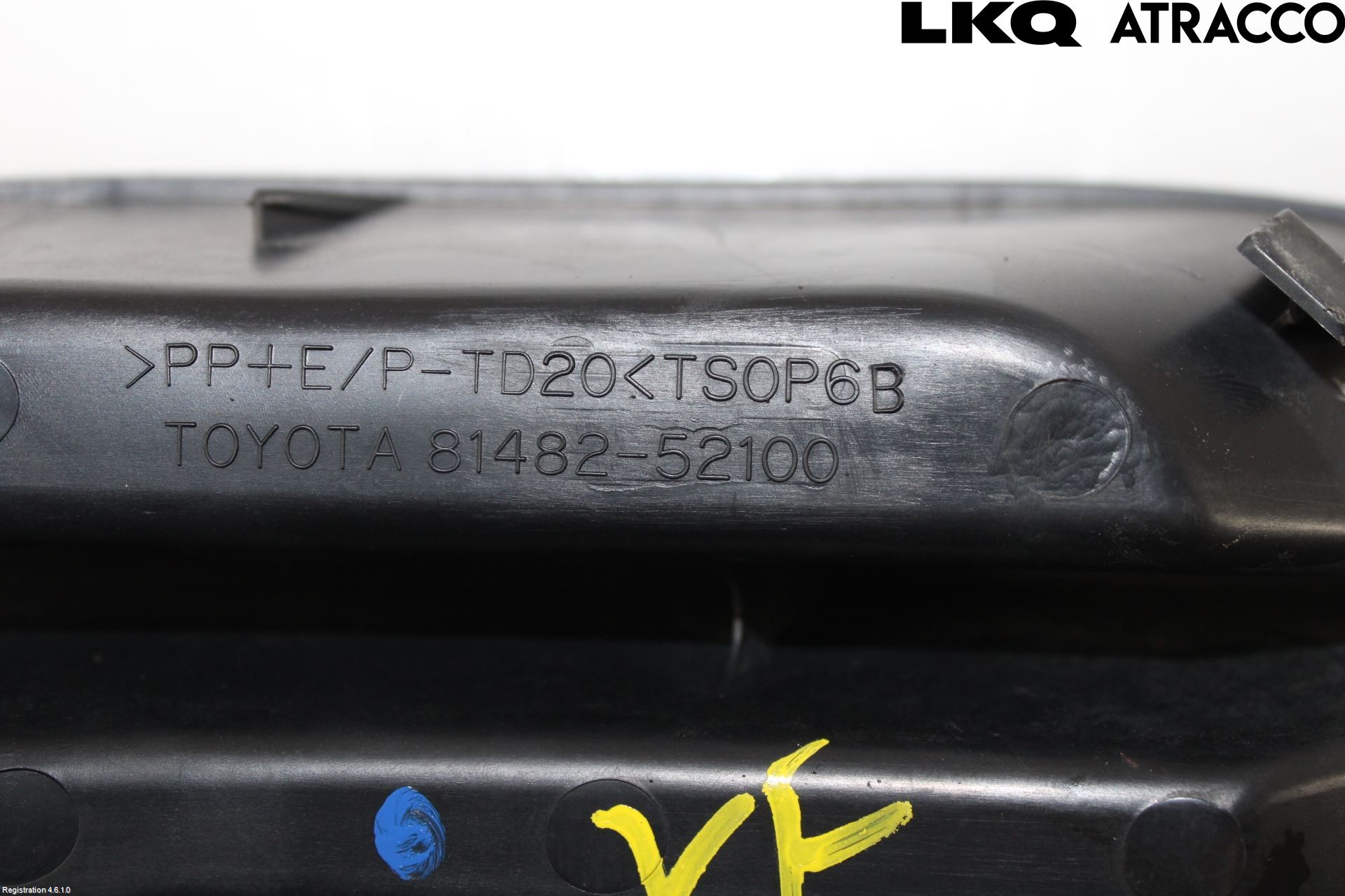 Toyota YARIS XP90 06-11 Støtfanger Foran Hjørne Vens
