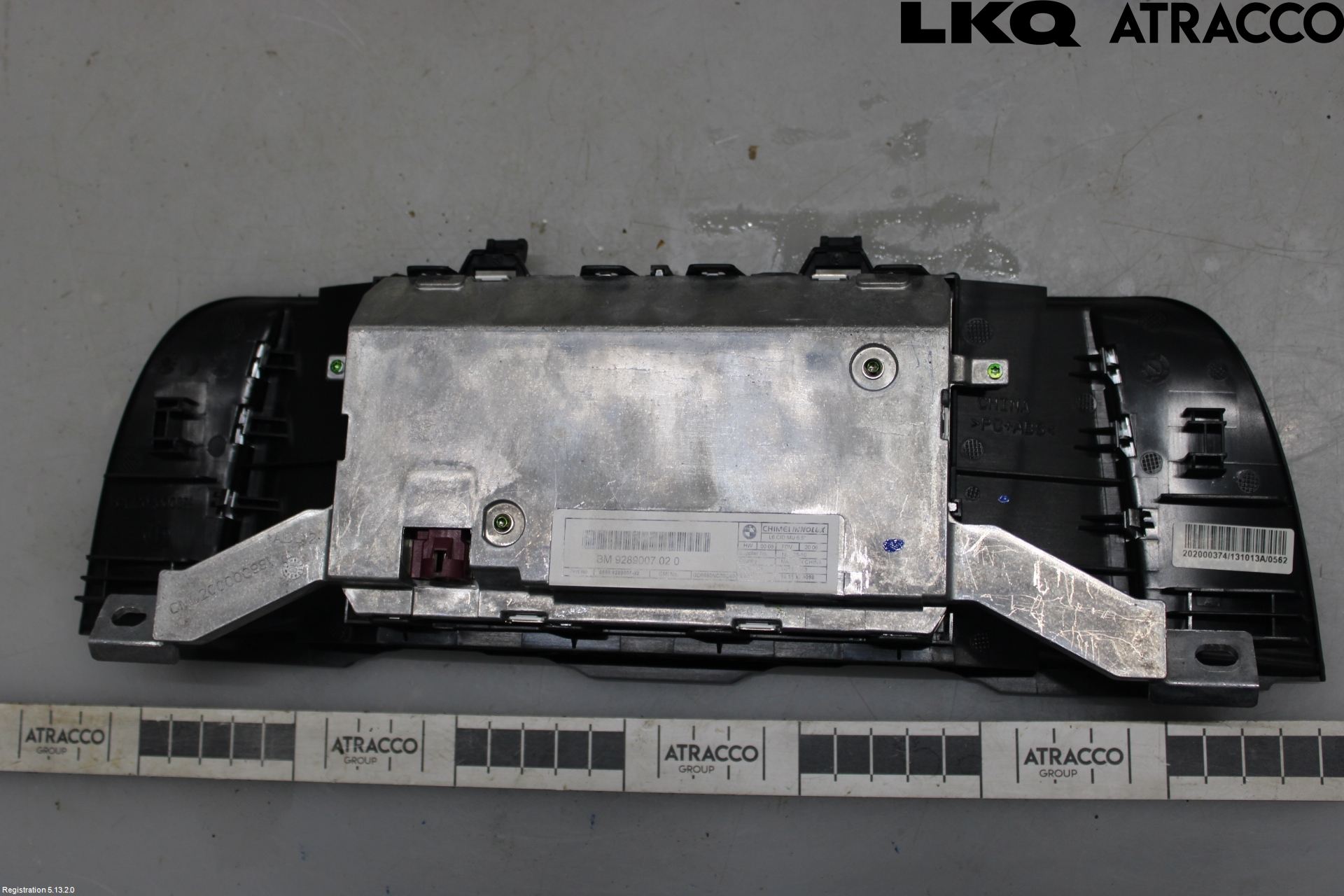 BMW 5 F10/F11/F18 09-17 Instr Skjerm Dvd-Gps-Ac-Tlf