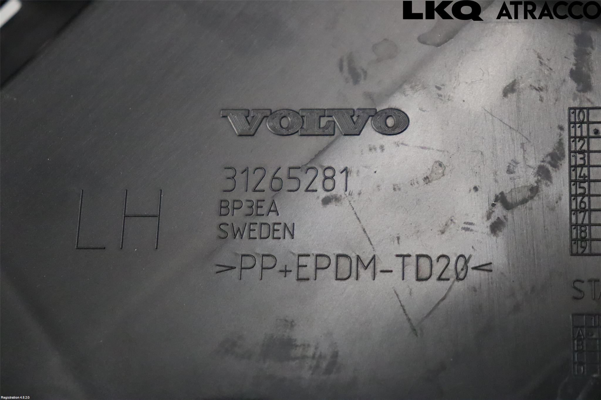 Volvo V60 11-13 Støtfangerfeste Bak Venstre