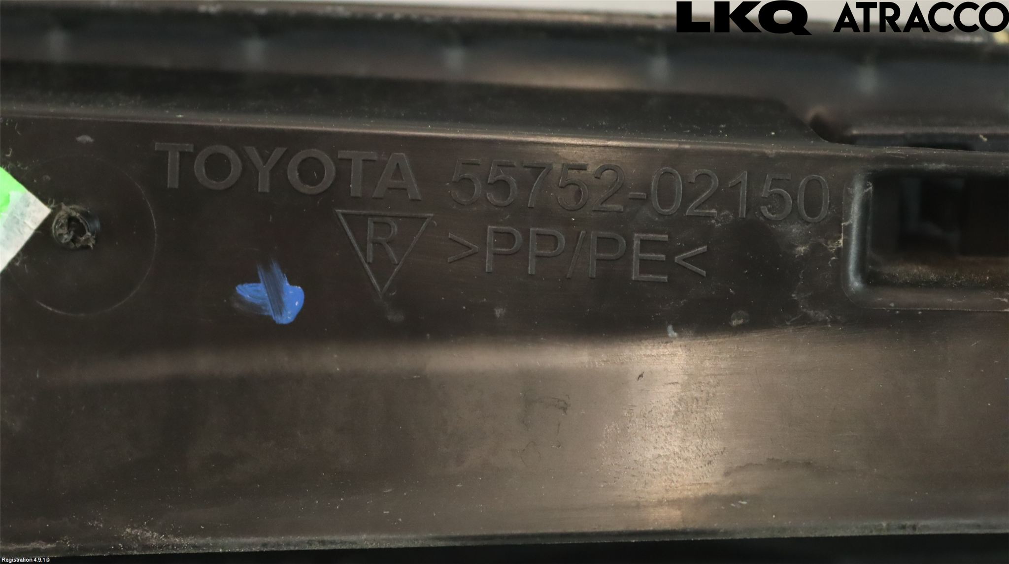 Toyota COROLLA 19- Visker Deksel-Grill-Under Frr