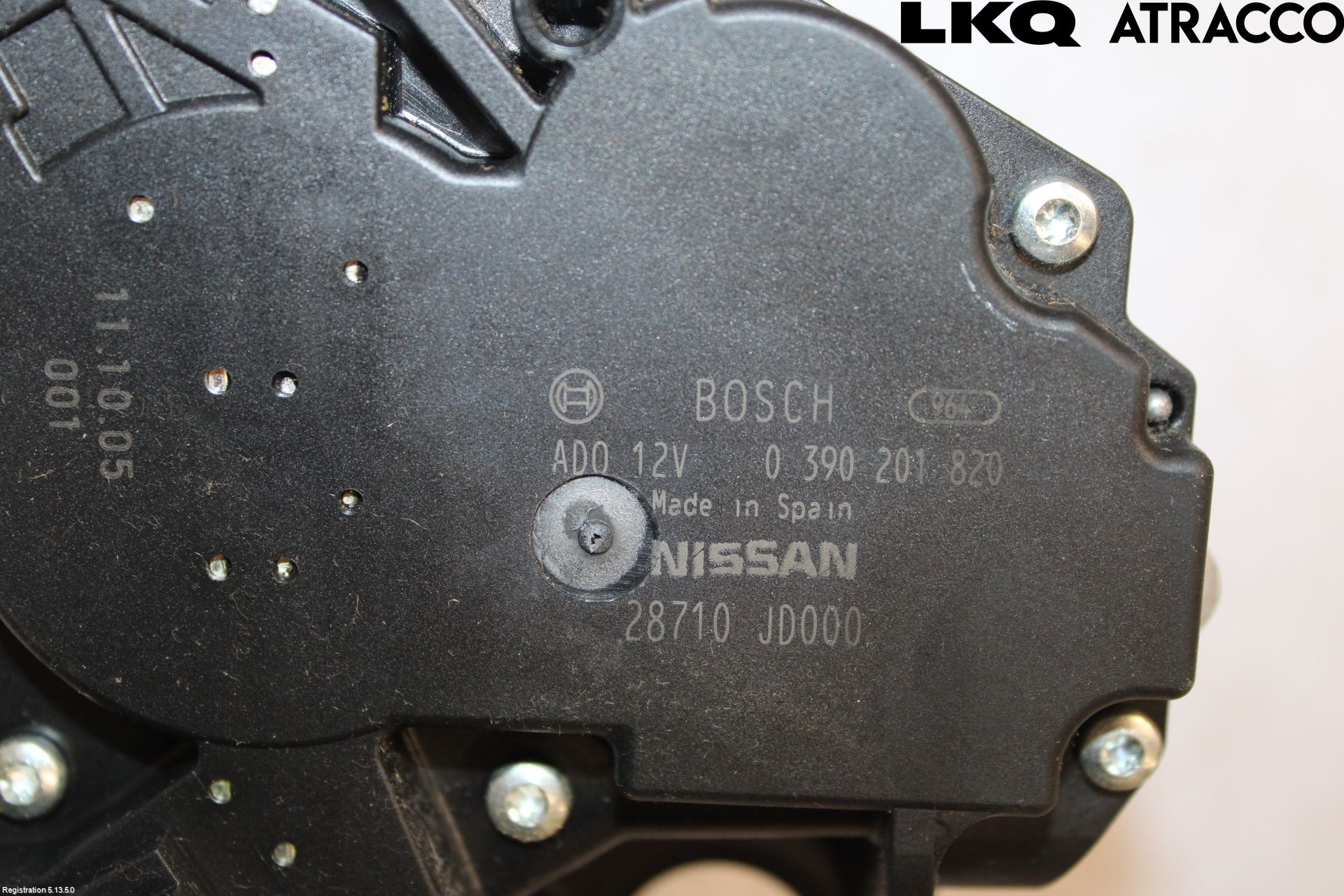 Nissan QASHQAI+2  10-14 Viskermotor Bakluke