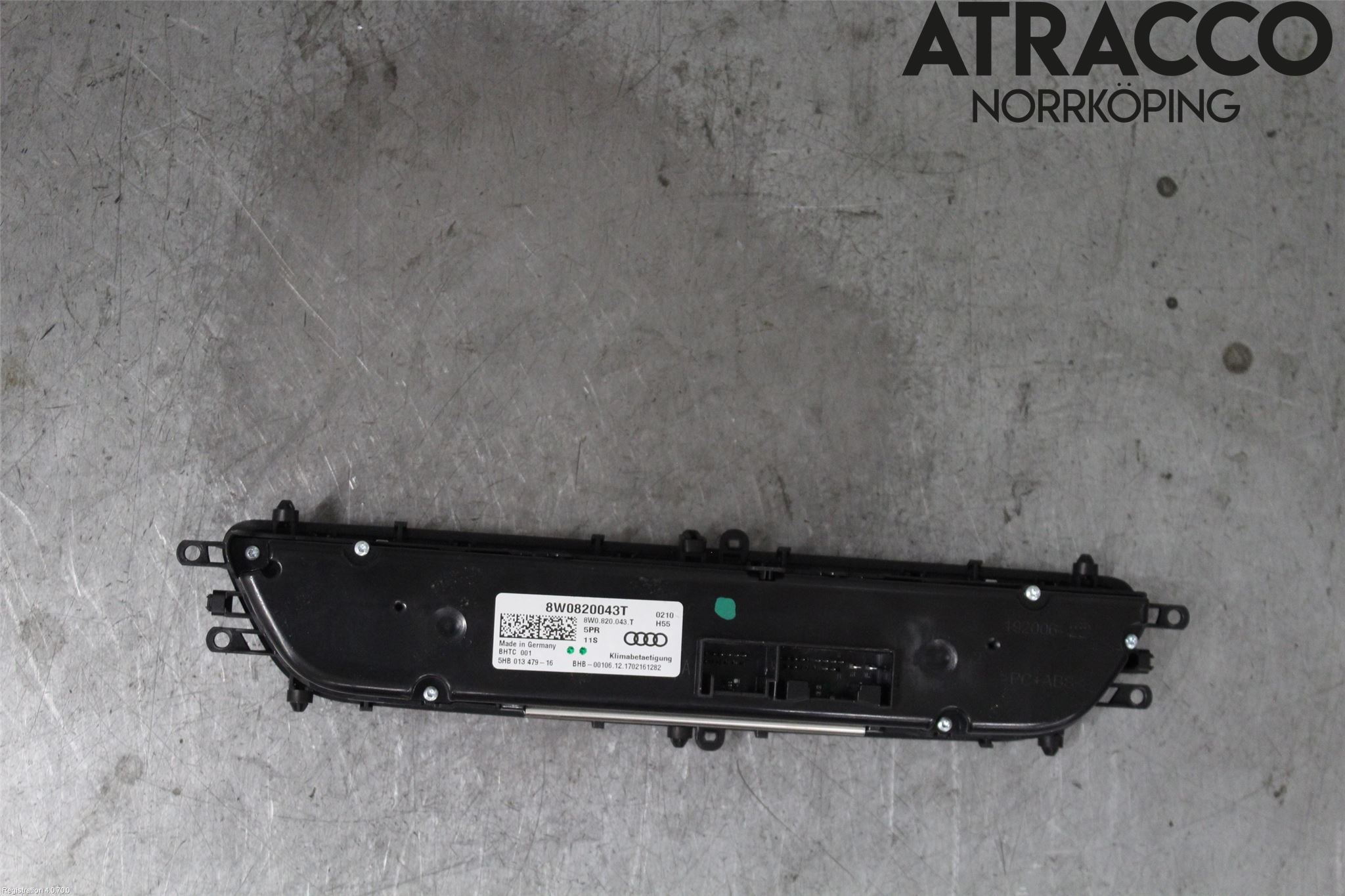 Audi A4/S4 B9 16-19 Varmeapparat Panel(Regulering)
