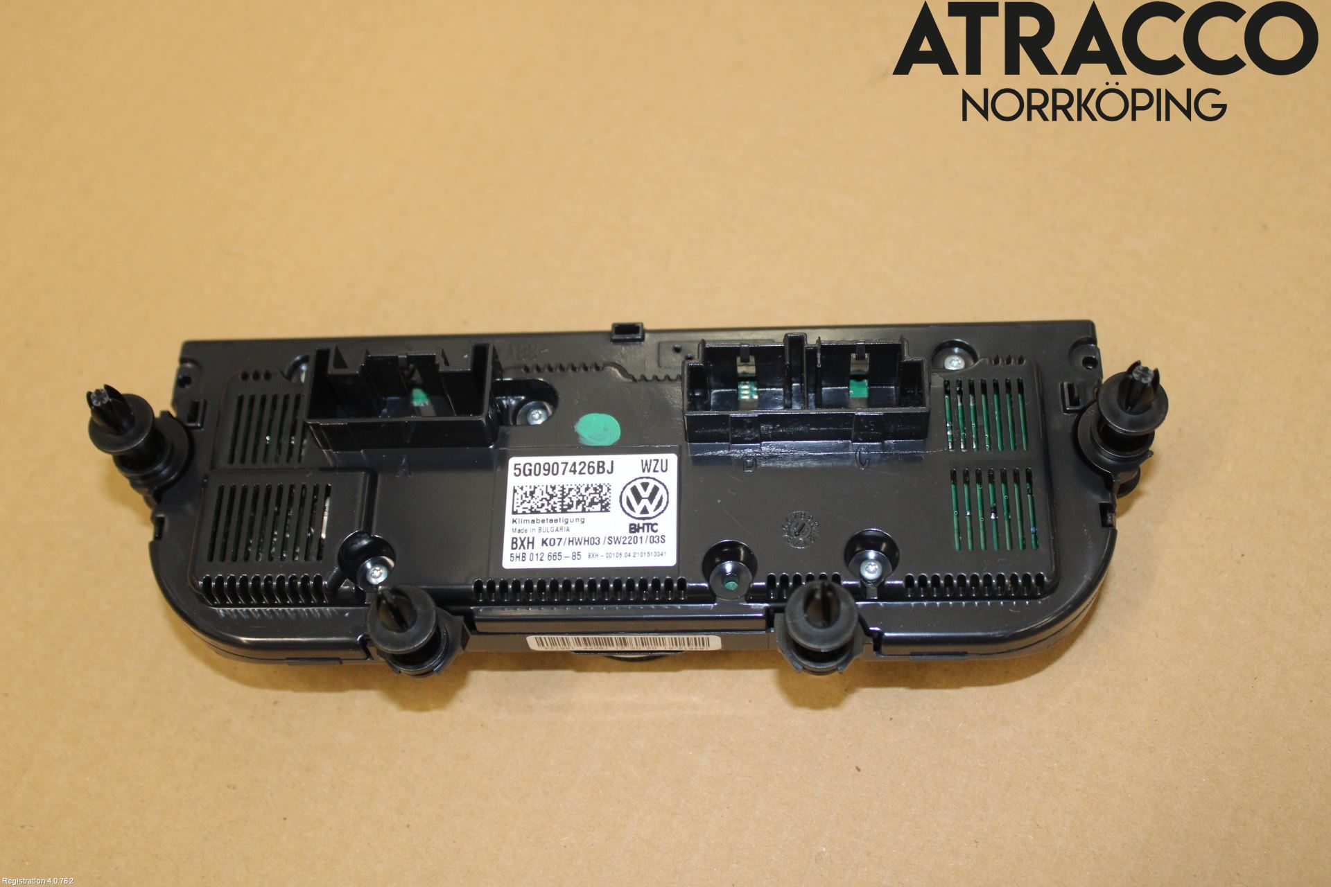 Volkswagen VW T-ROC 18- Varmeapparat Panel(Regulering)