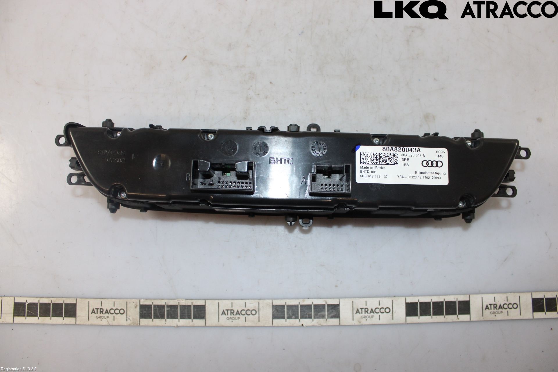 Audi Q5/SQ5 17- Varmeapparat Panel(Regulering)