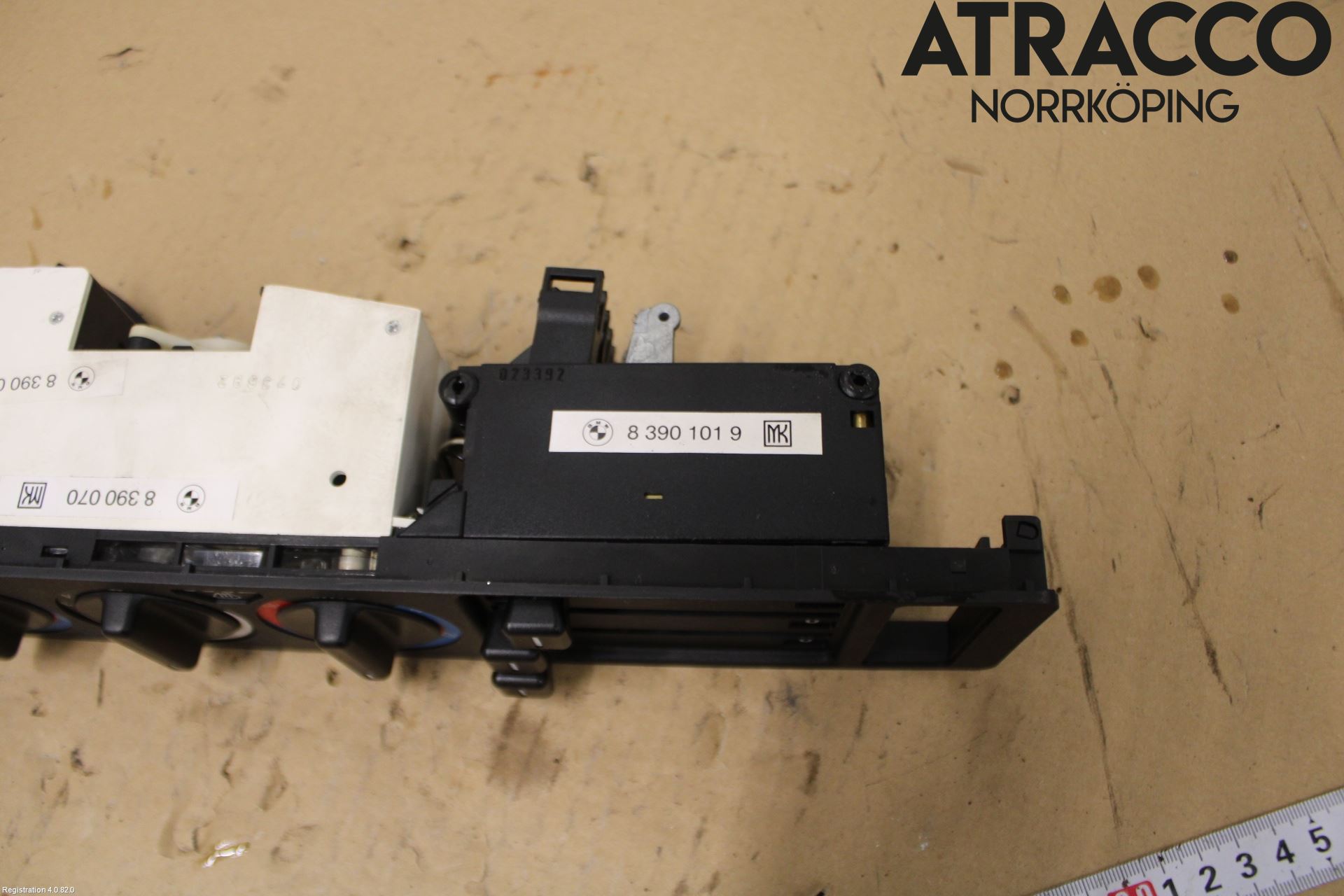 BMW 5 E34      88-96 Varmeapparat Panel(Regulering)