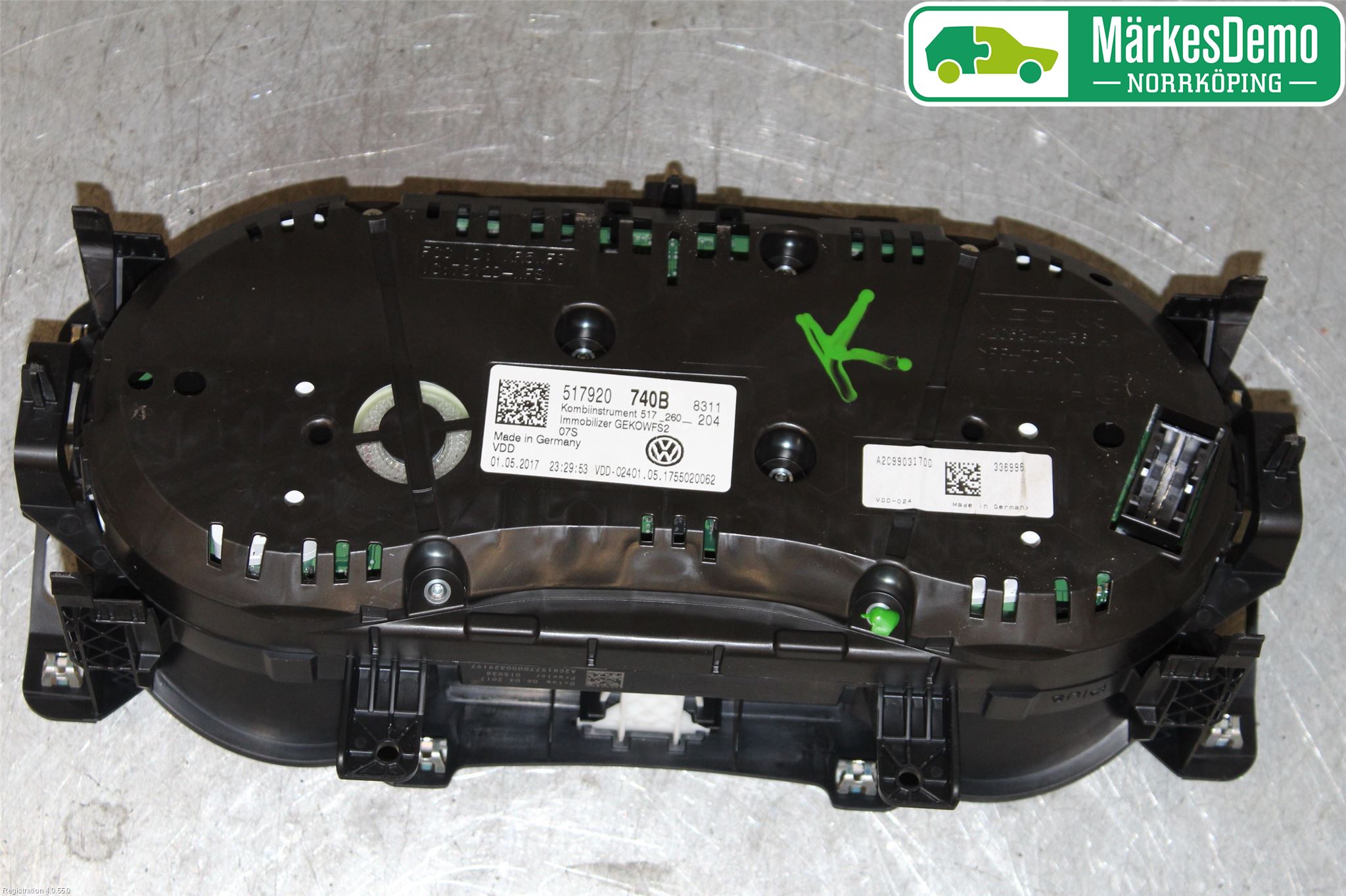 Volkswagen VW GOLF SPORTSVAN 15-20 Instr Kombinert