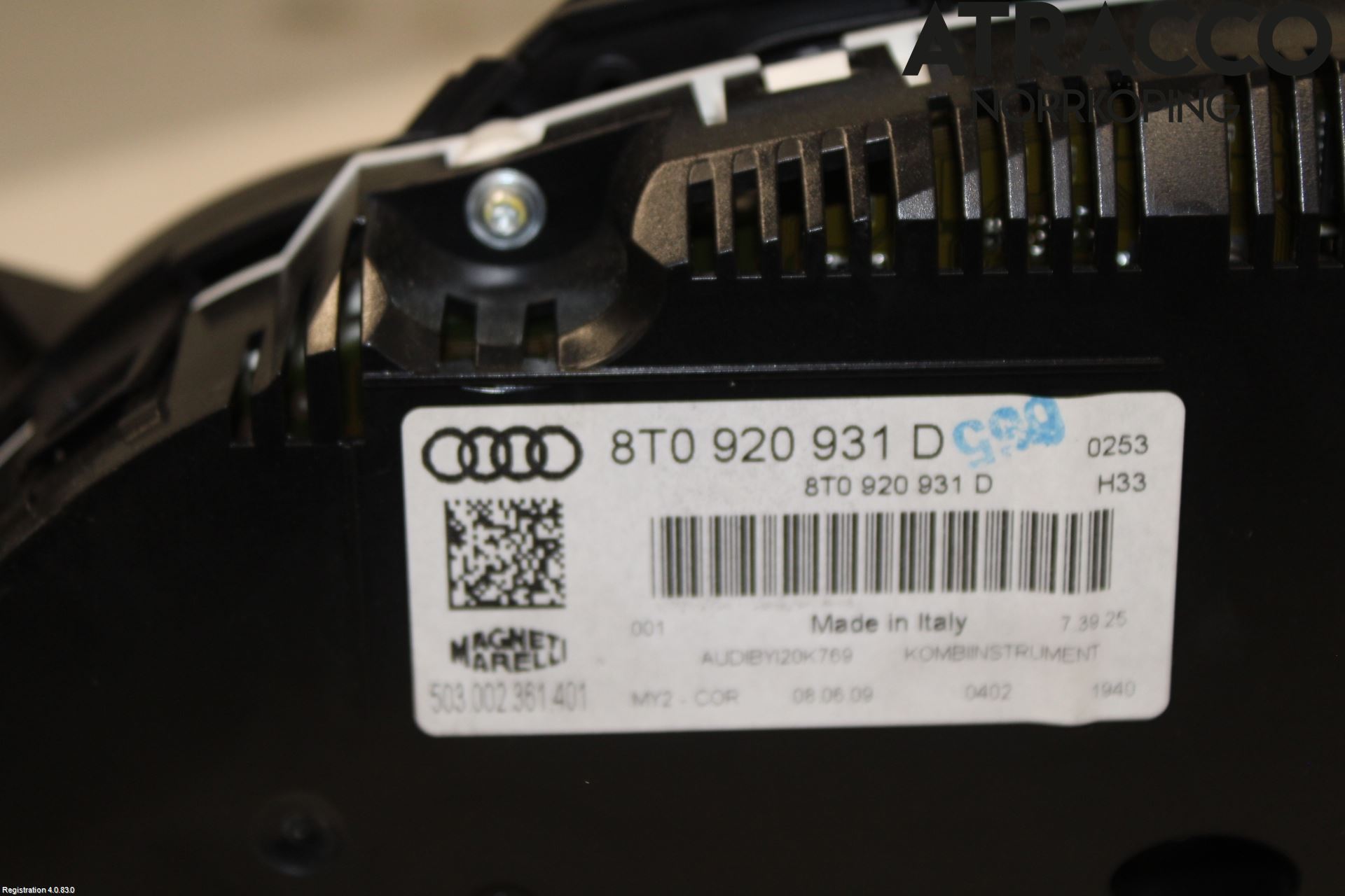 Audi A5 07-16 Instr Kombinert