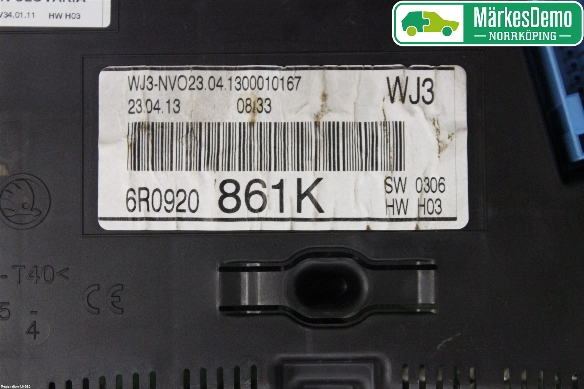 Volkswagen VW POLO 10-17 Instr Kombinert