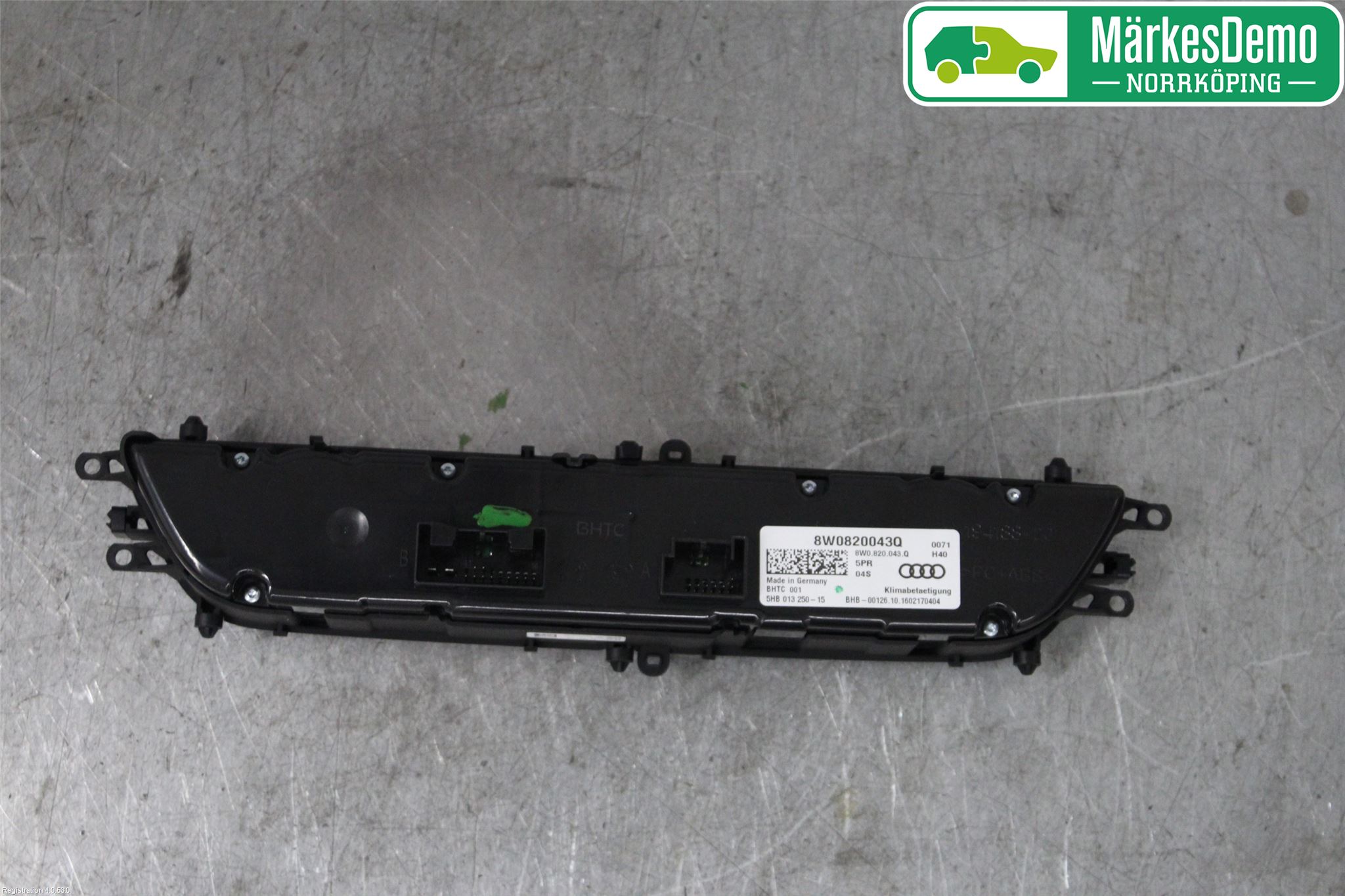 Audi A4/S4 B9 16-19 Varmeapparat Panel(Regulering)