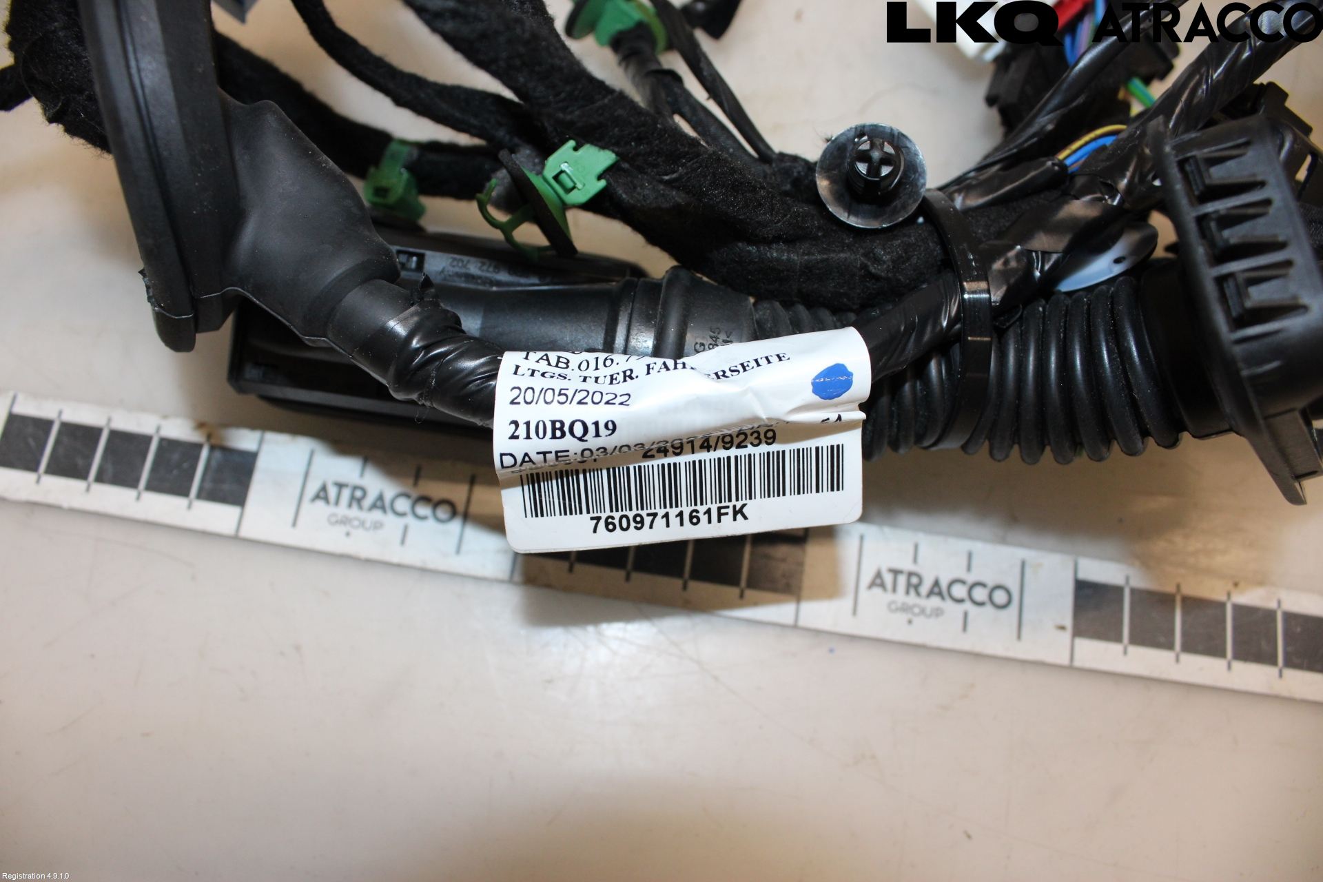 Volkswagen VW TOUAREG CR 18- Ledningsnett