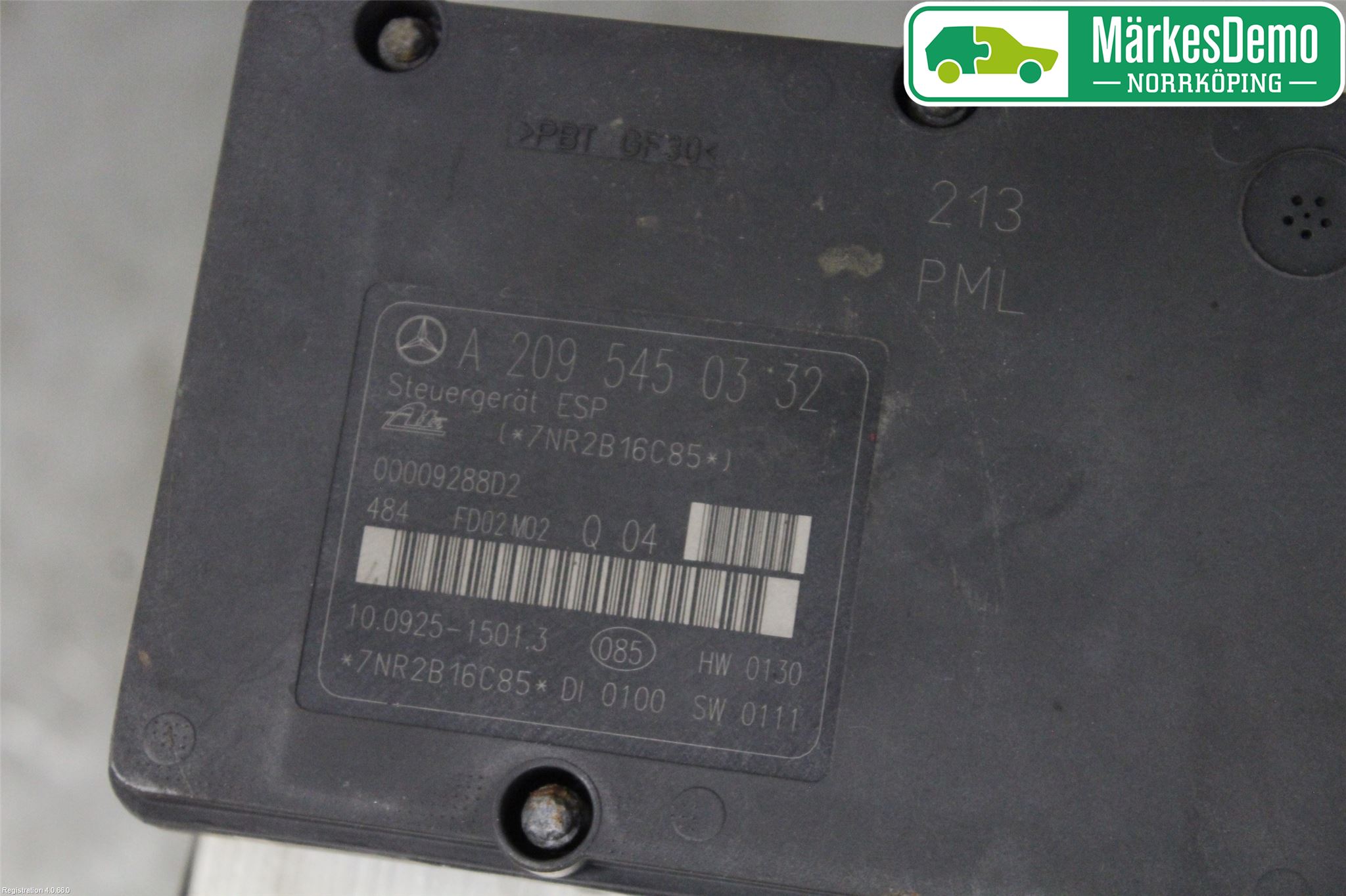 Mercedes-Benz MB CLK (C209) 02-09 Abs Hydraulikkaggregat