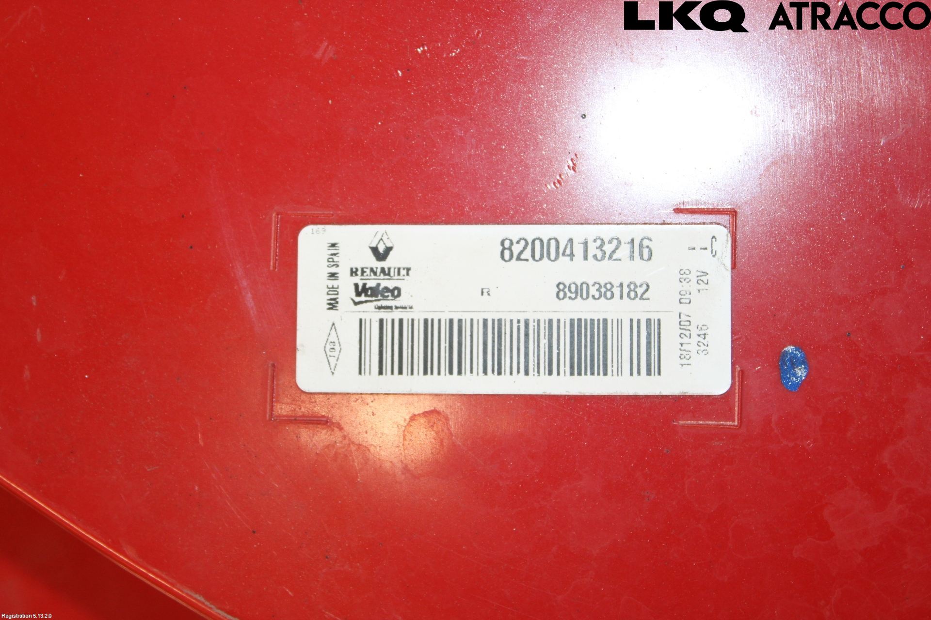 Renault MÉGANE II  06-08 Baklykt Høyre