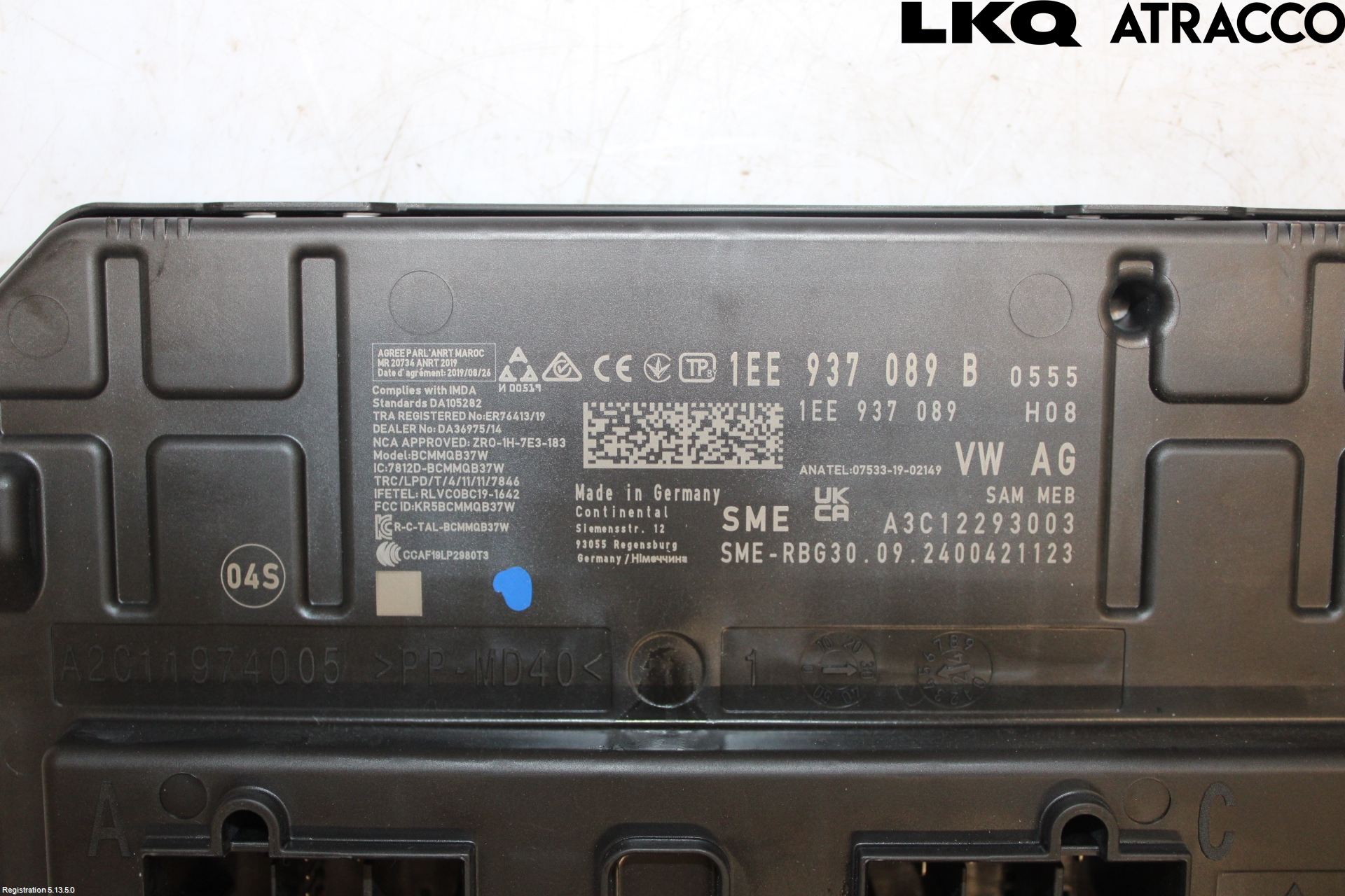 Volkswagen VW ID.7/TOURER 24- Styreenhet Klima
