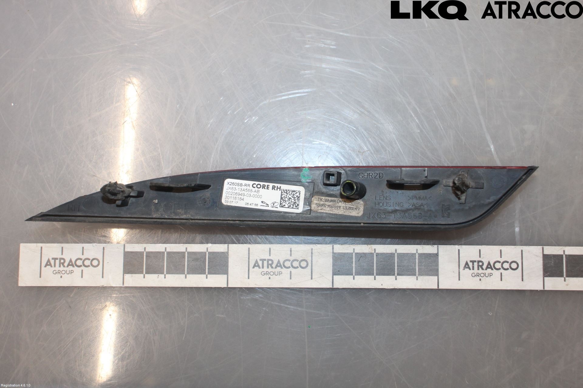 Jaguar XF (X260) 16-24 Refleks Bak