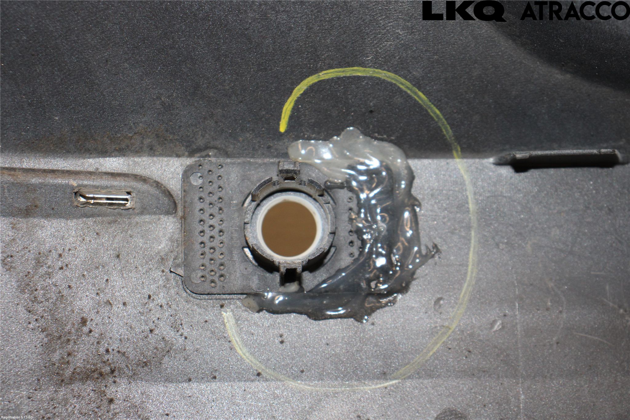 Mercedes-Benz MB B-KLASS (W246/W242) 12-19 Støtfanger Bak Overtrekk