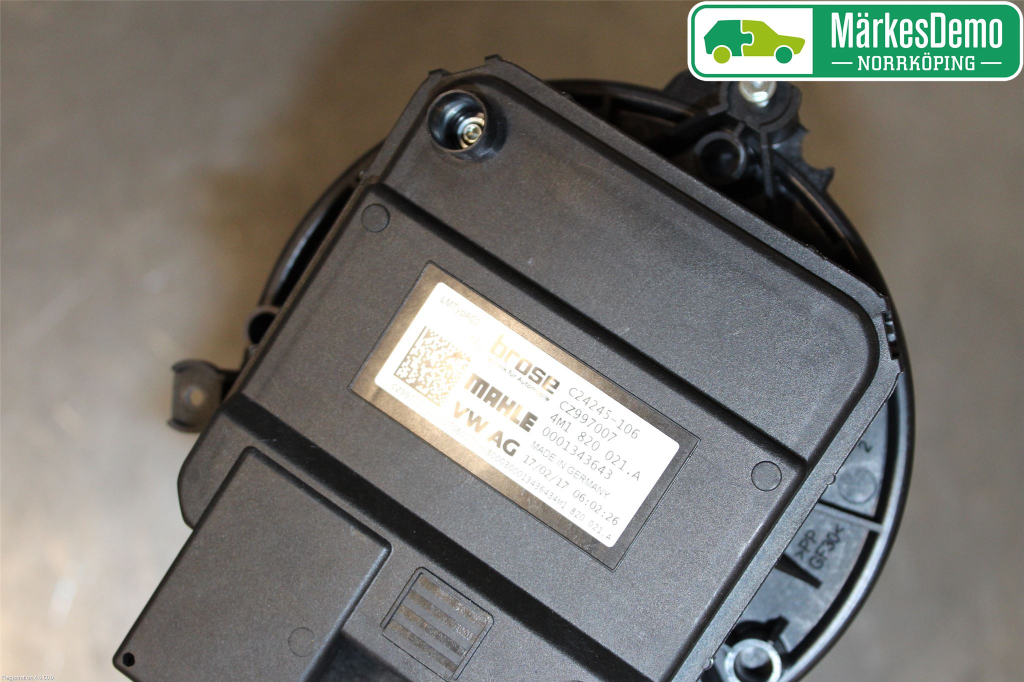 Audi A5 17- Varmeapparat Viftemotor