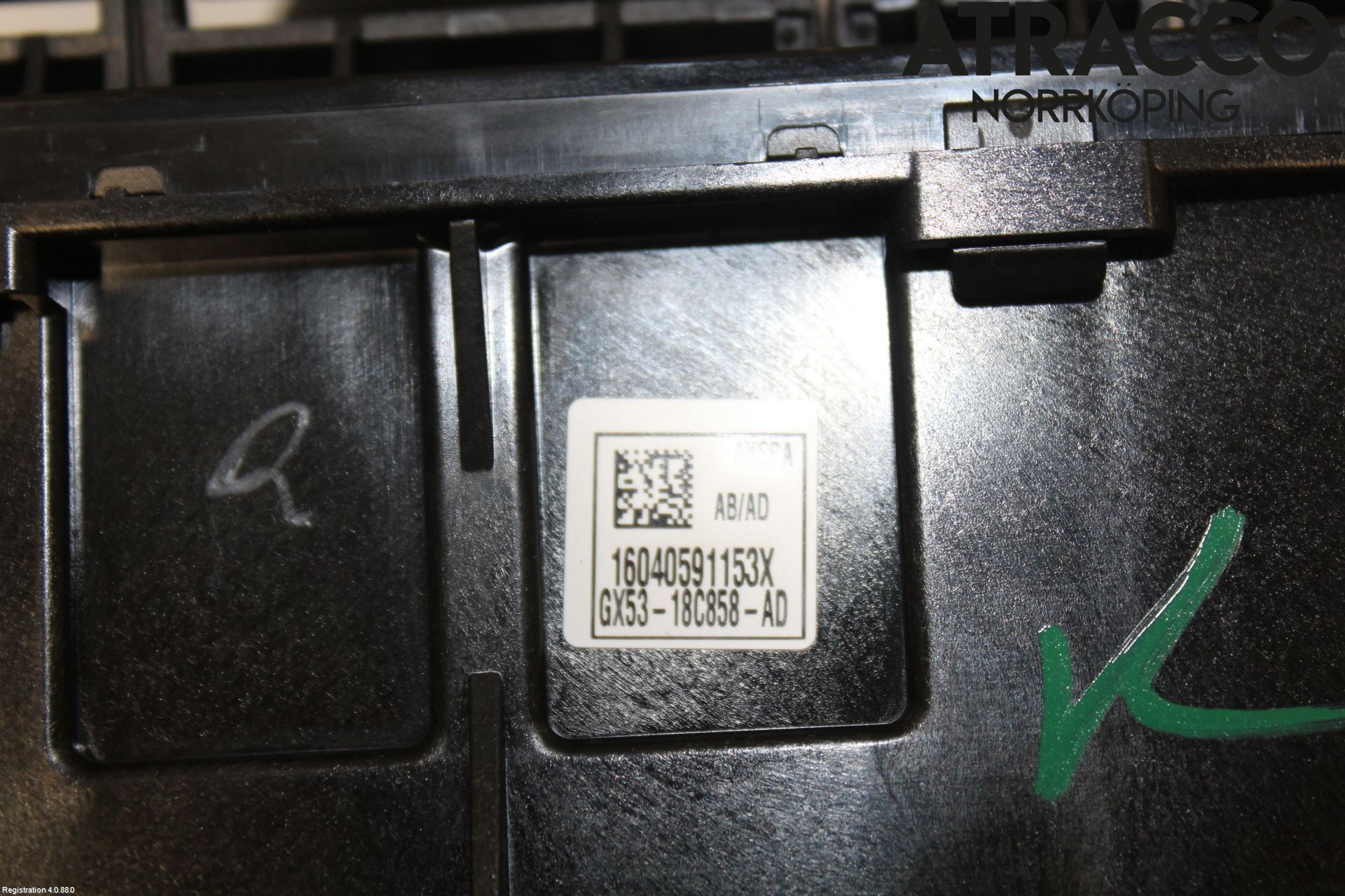 Jaguar F-TYPE Varmeapparat Panel(Regulering)