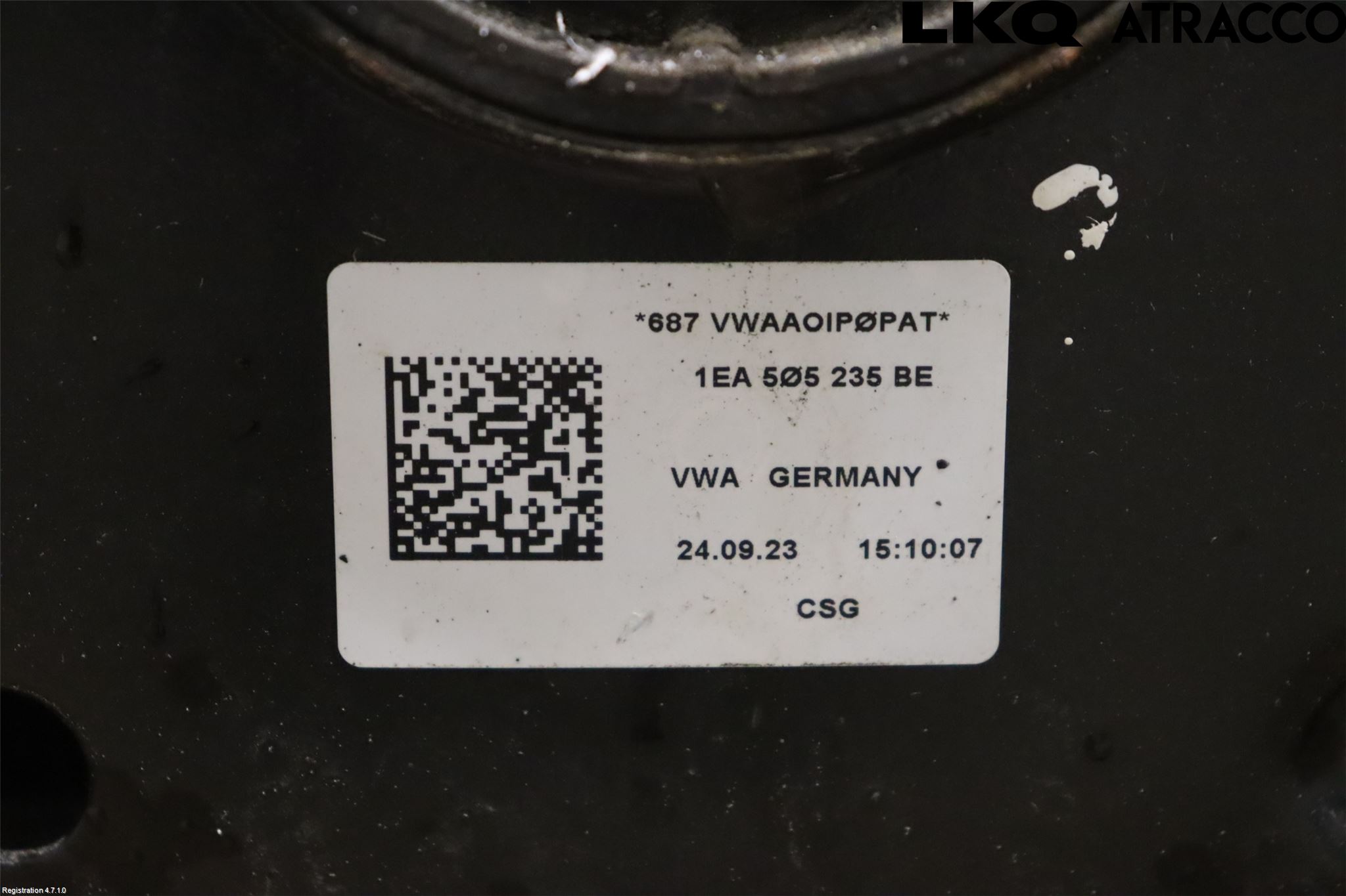 Skoda ENYAQ iV 21- Bakaksel Feste Travers-Ramme